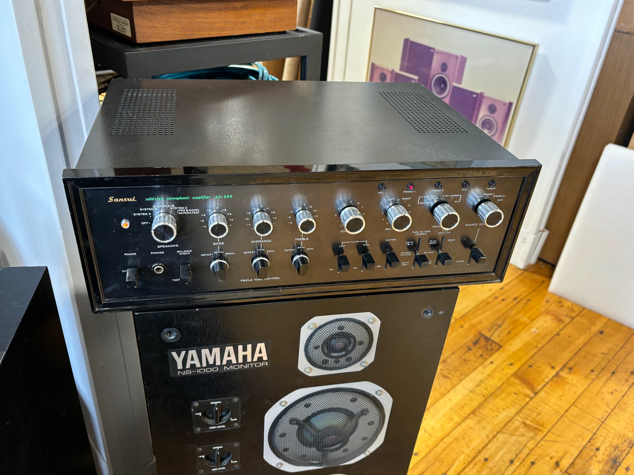 Sansui AU-999 Classic Muscle – Holt Hill Audio Sansui AU-999 Classic Muscle – Holt Hill Audio