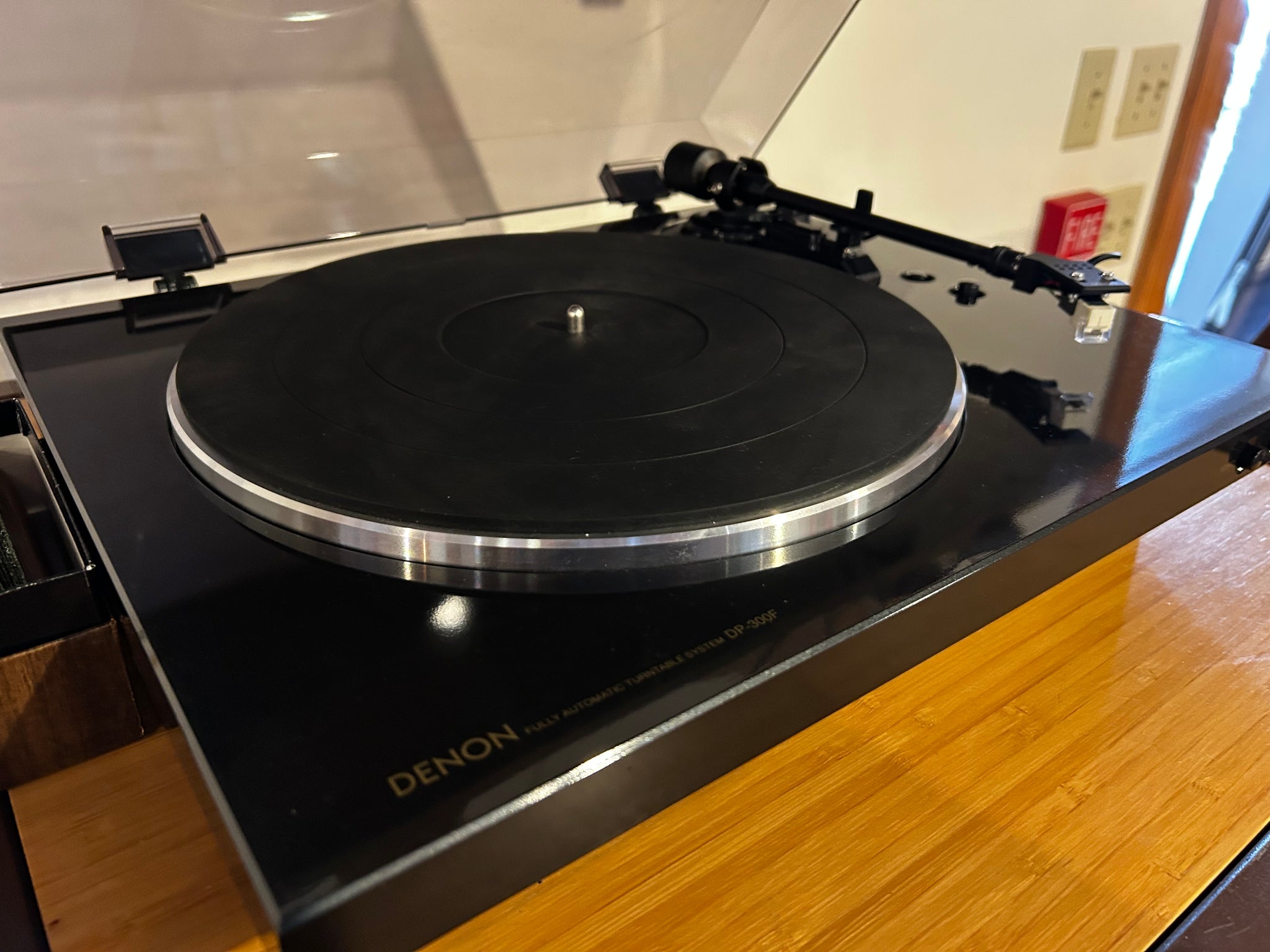 Denon DP-300F Turntable ターンテーブル レコードプレーヤー デノン ☆