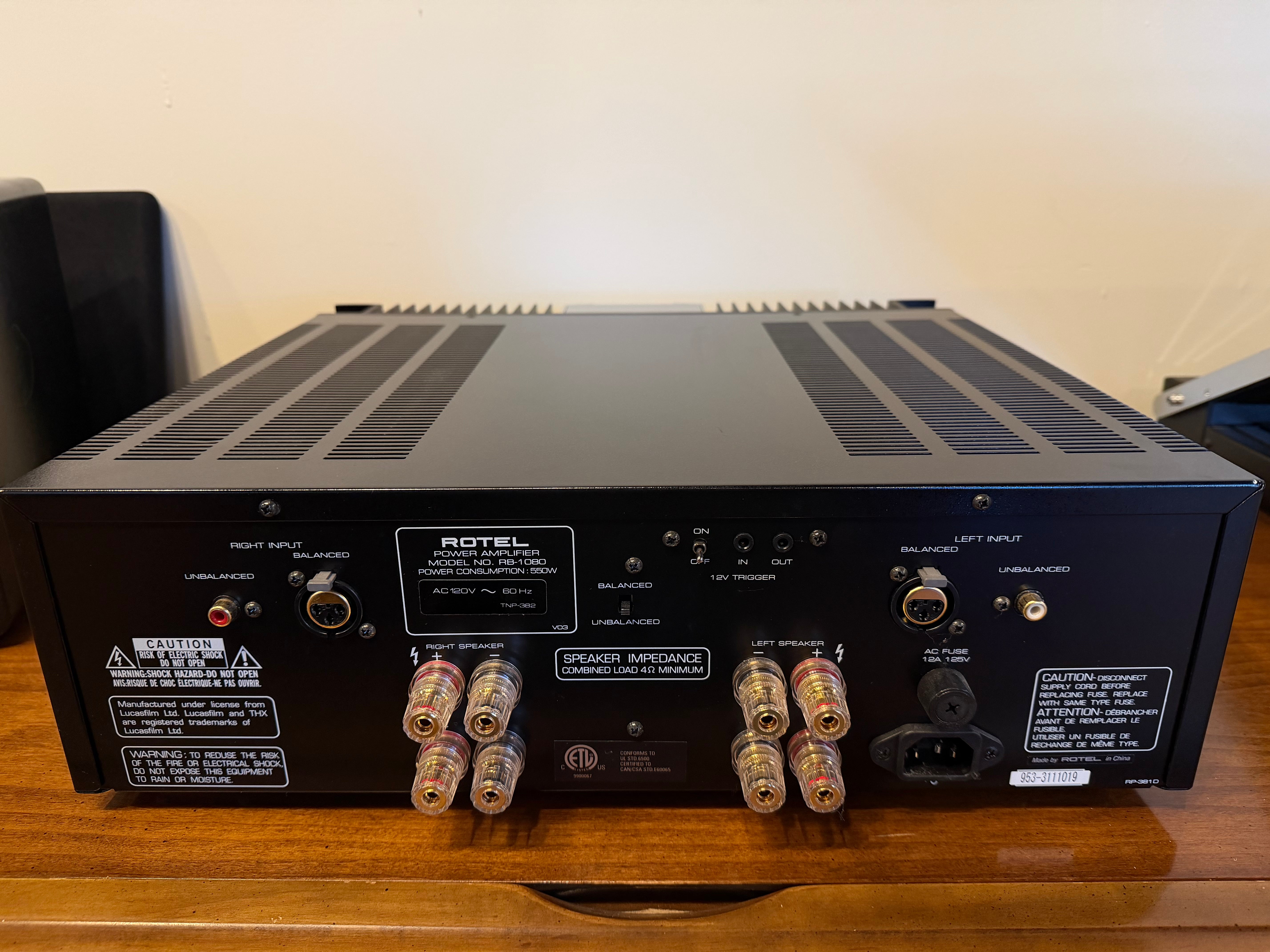 Rotel RB-1080 Power Amp, Excellent Power, 2 to Choose From! – Holt