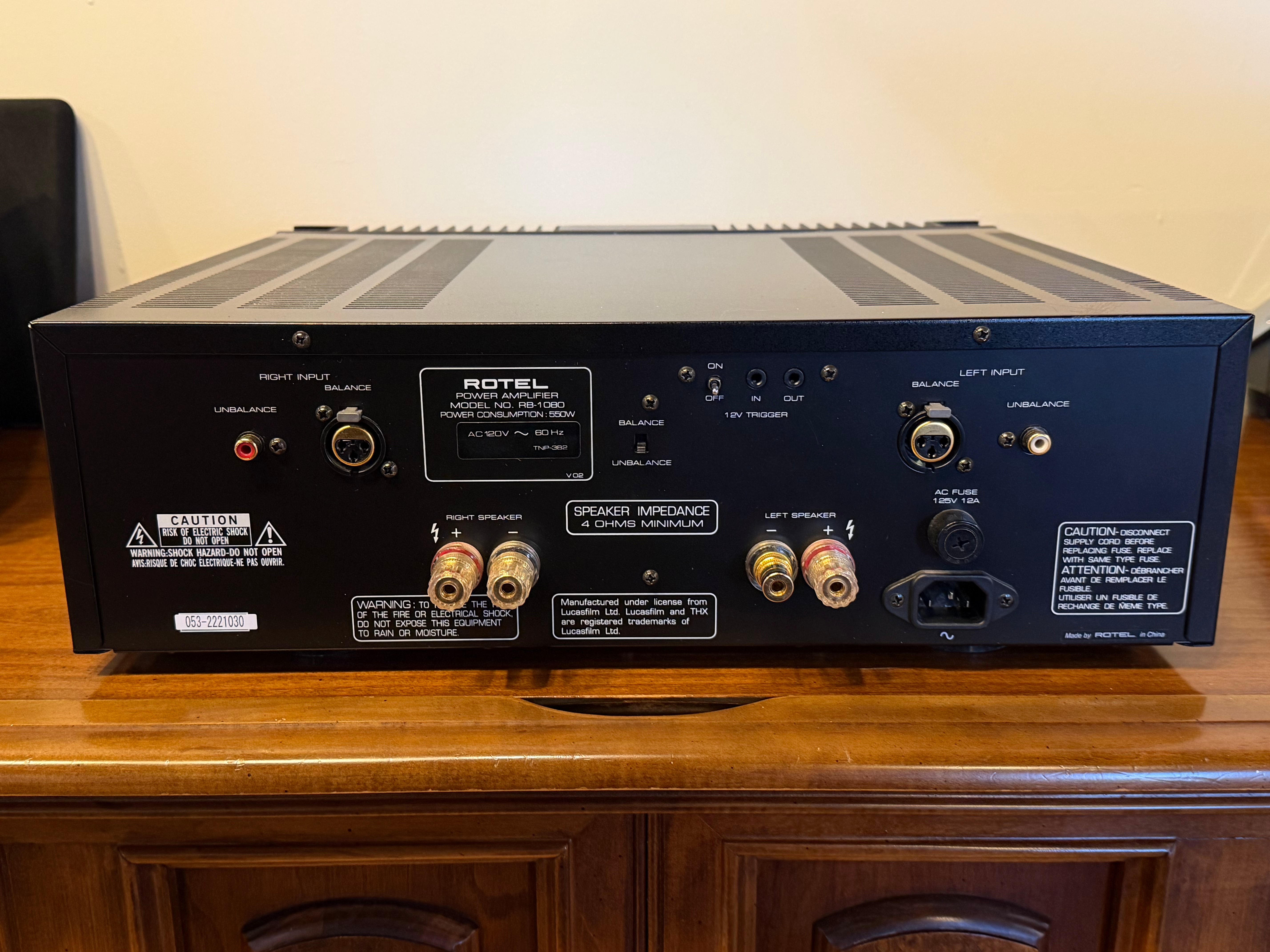 Rotel RB-1080 Power Amp, Excellent Power, 2 to Choose From! – Holt