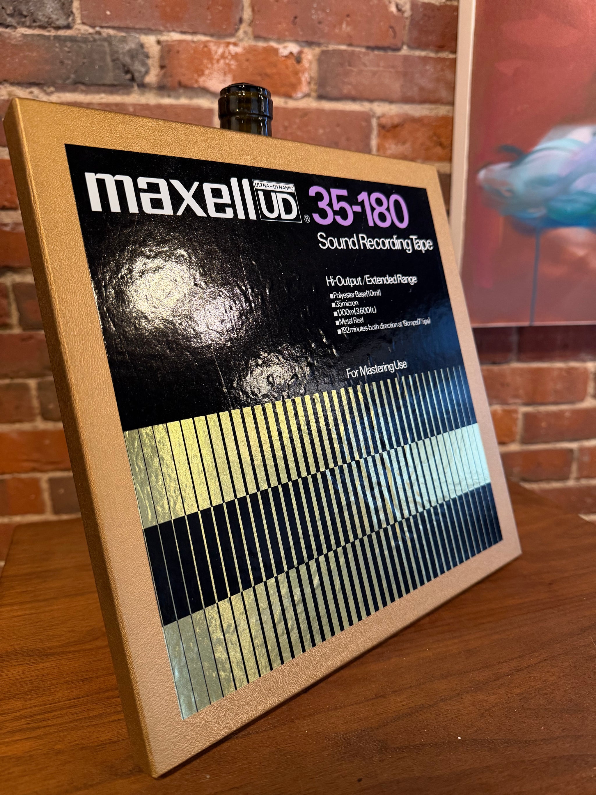 Maxell UD 35-180 High-Output Mastering Tape w/ 10.5