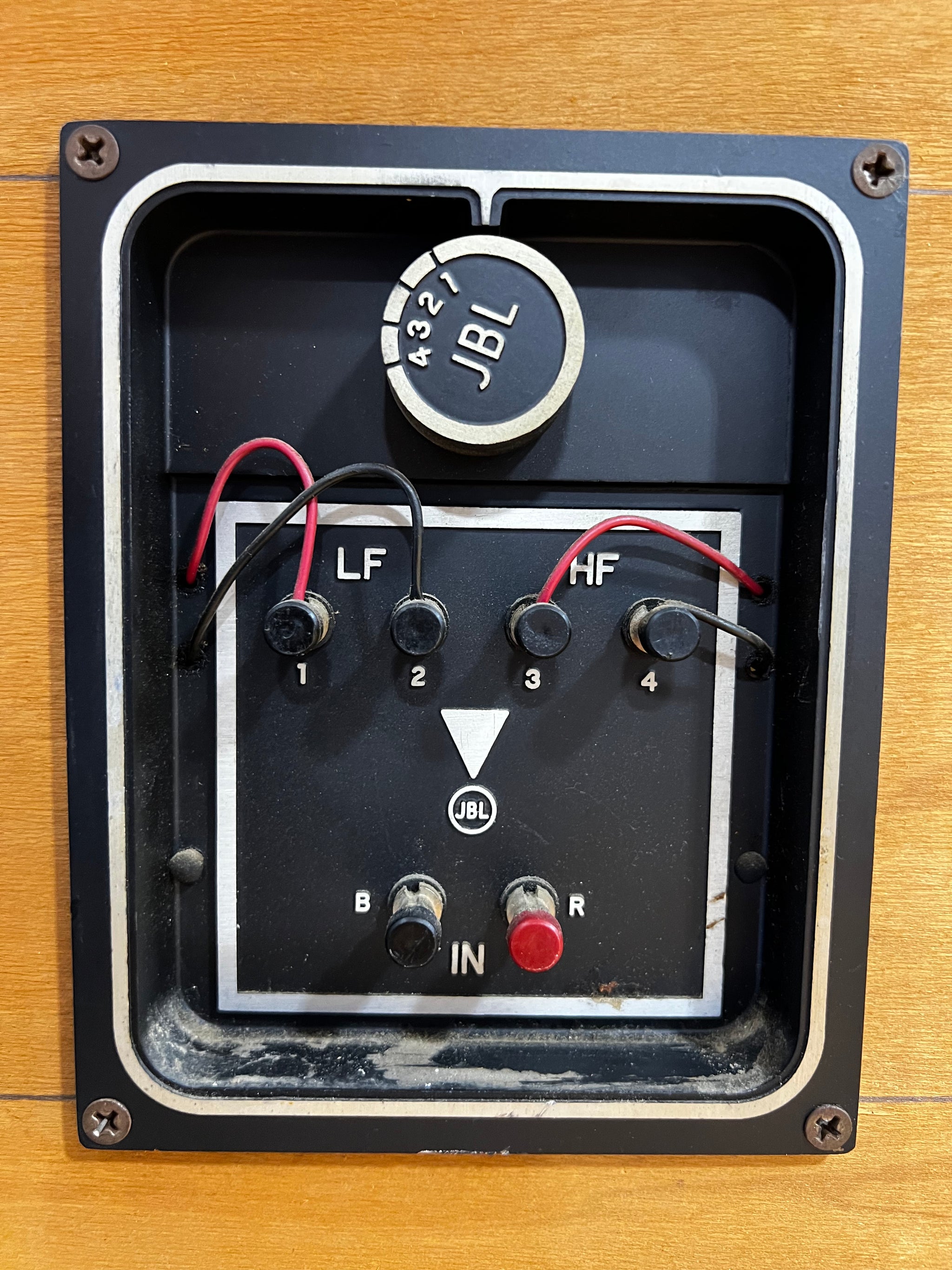 JBL '030' Speaker System, Custom Hillcraft Cherry Cabinets - SOLD