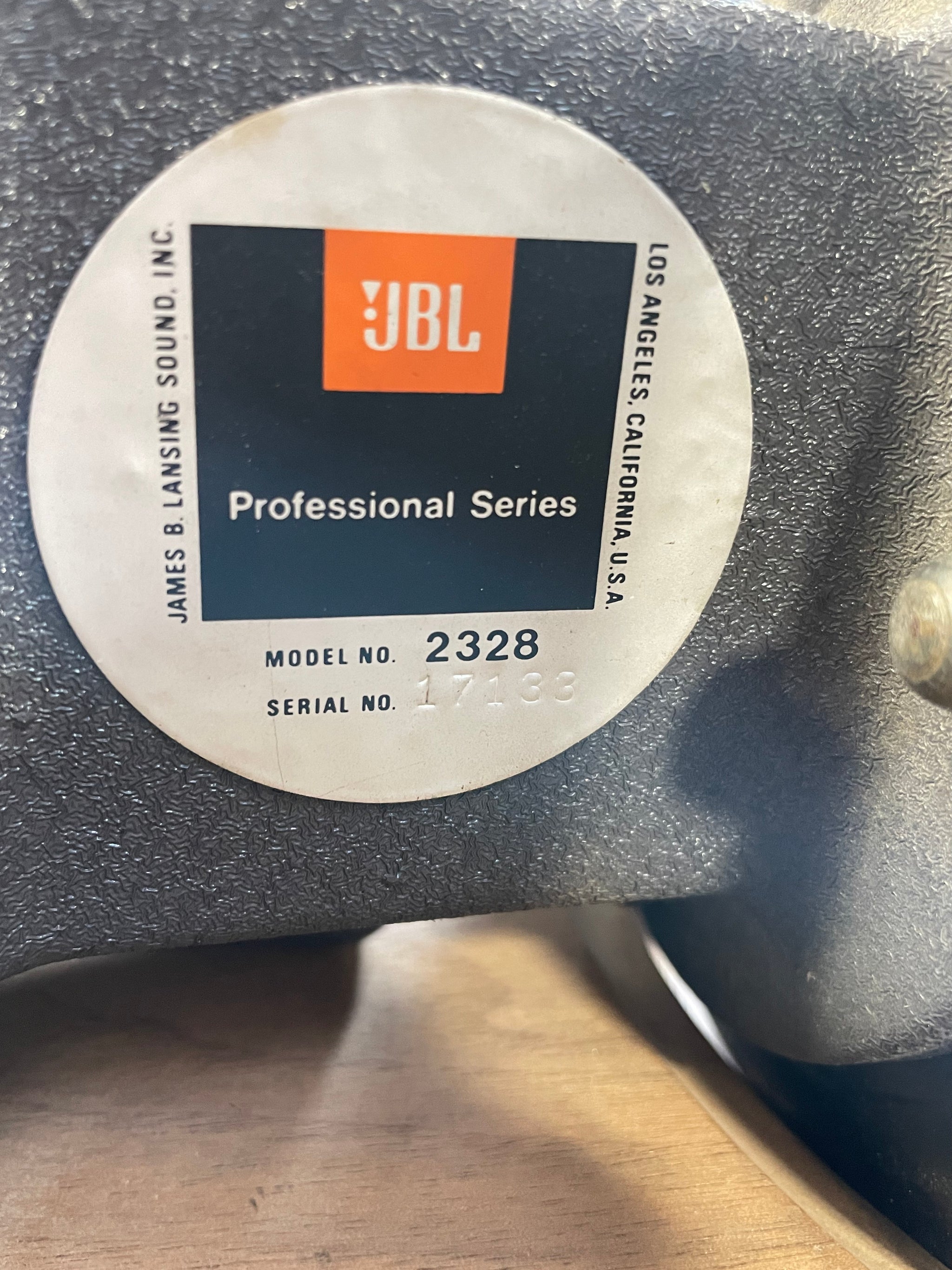 JBL 375 Drivers and 