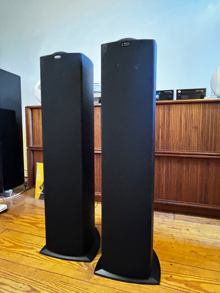 KEF iQ90 Mini-Tower Speakers, Crystal Clean Sound – Holt Hill Audio