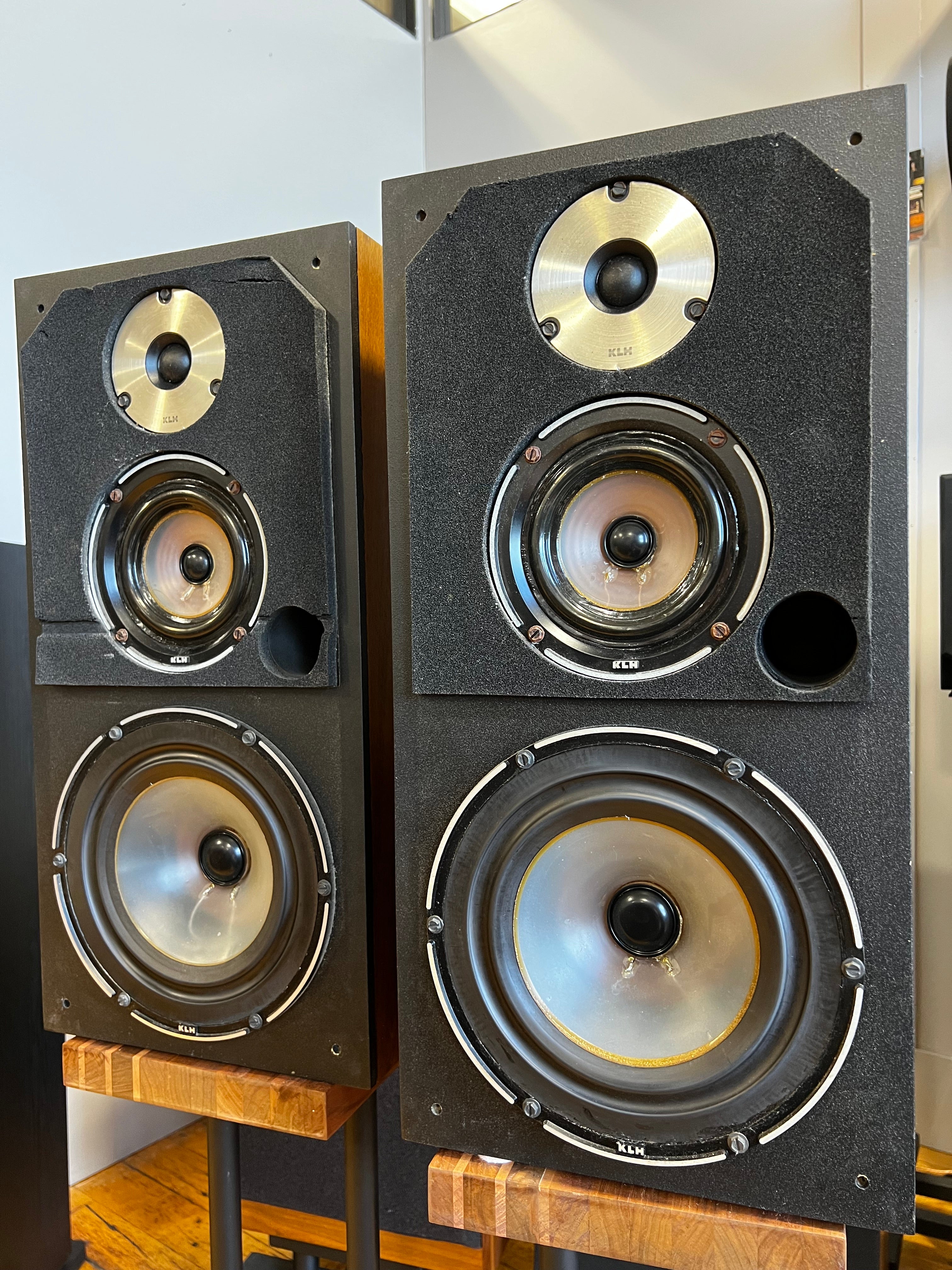 KLH 2, 3-way Loudspeakers with Analog Bass Controller