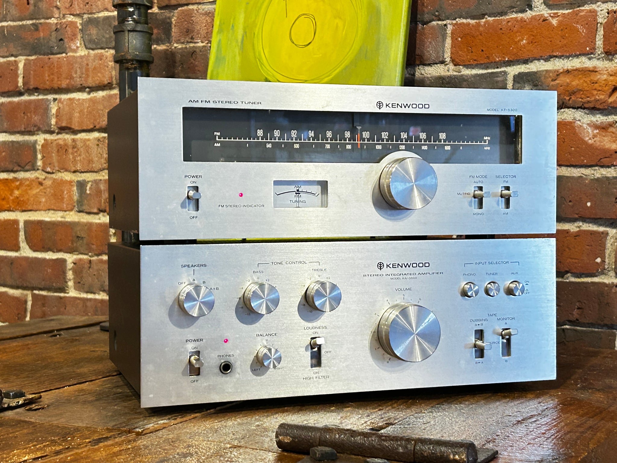 Kenwood Vintage Combo, KA-3500 & KT-5300, Together Again! – Holt
