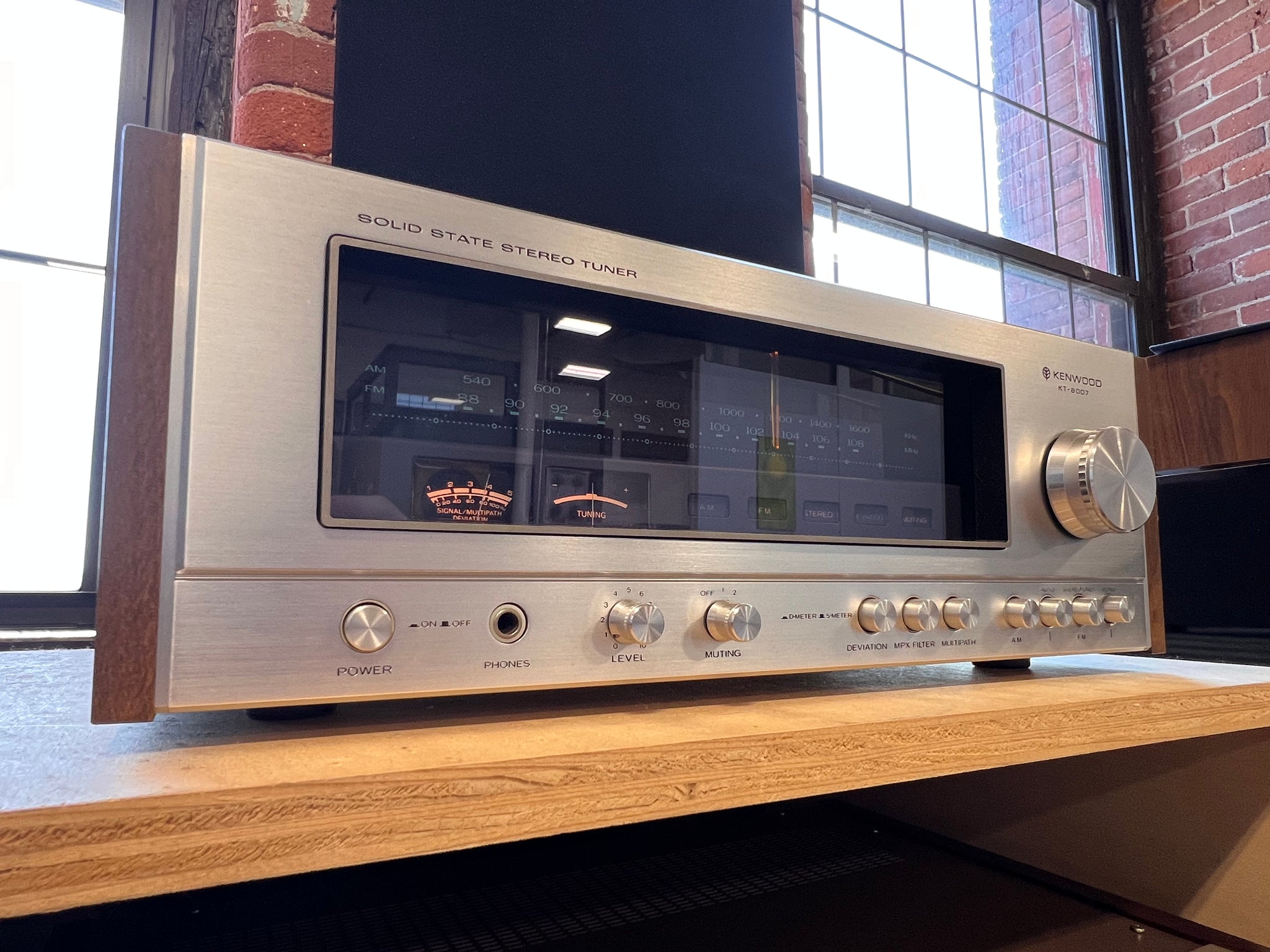 ◆大感謝祭!! KENWOOD KT-8000 FM チューナー m0o3892 Kenwood KT-8007, Top-End FM Stereo Tuner - SOLD – Holt Hill