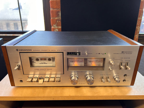 Kenwood KX-1030 3-Head Stereo Cassette Deck – Holt Hill Audio