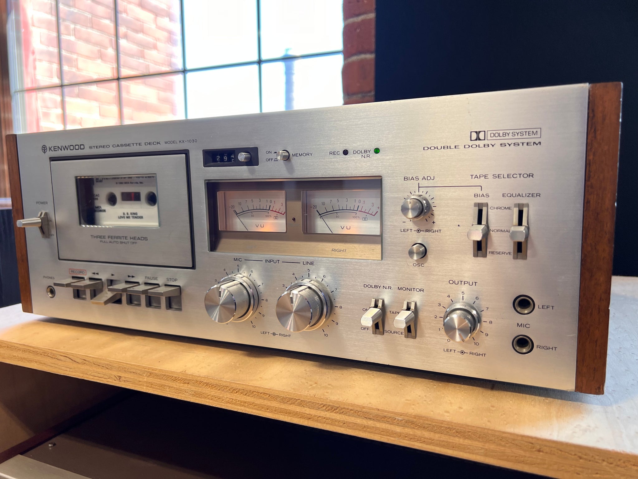 Kenwood KX-1030 3-Head Stereo Cassette Deck – Holt Hill Audio