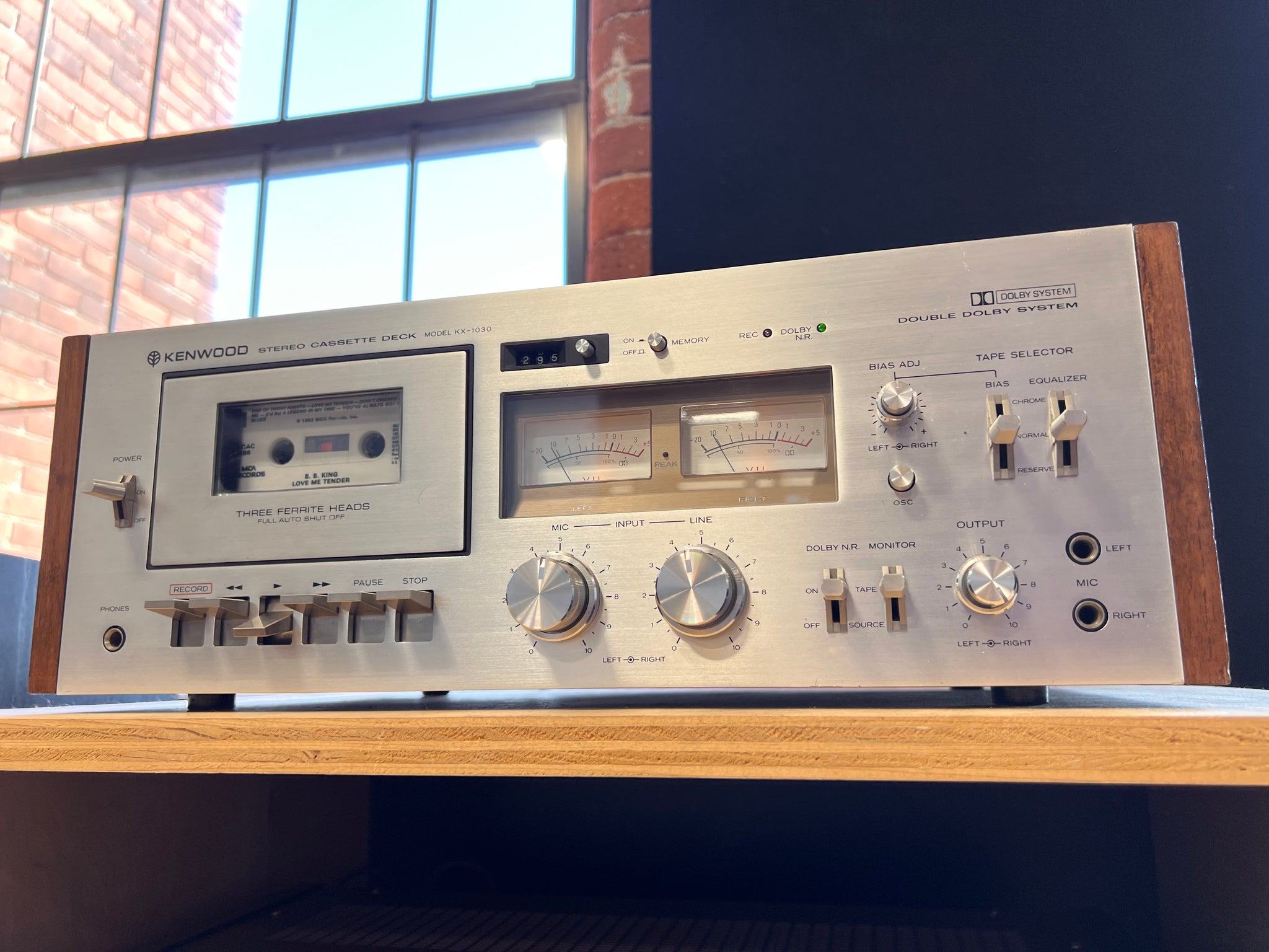 Kenwood KX-1030 3-Head Stereo Cassette Deck – Holt Hill Audio