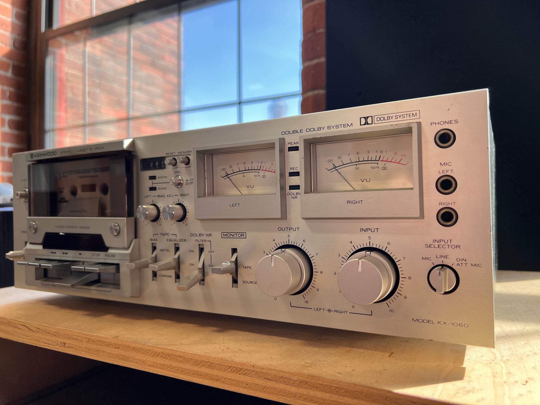 Kenwood KX-1060 Vintage 3-head Cassette Deck, So cool! – Holt Hill