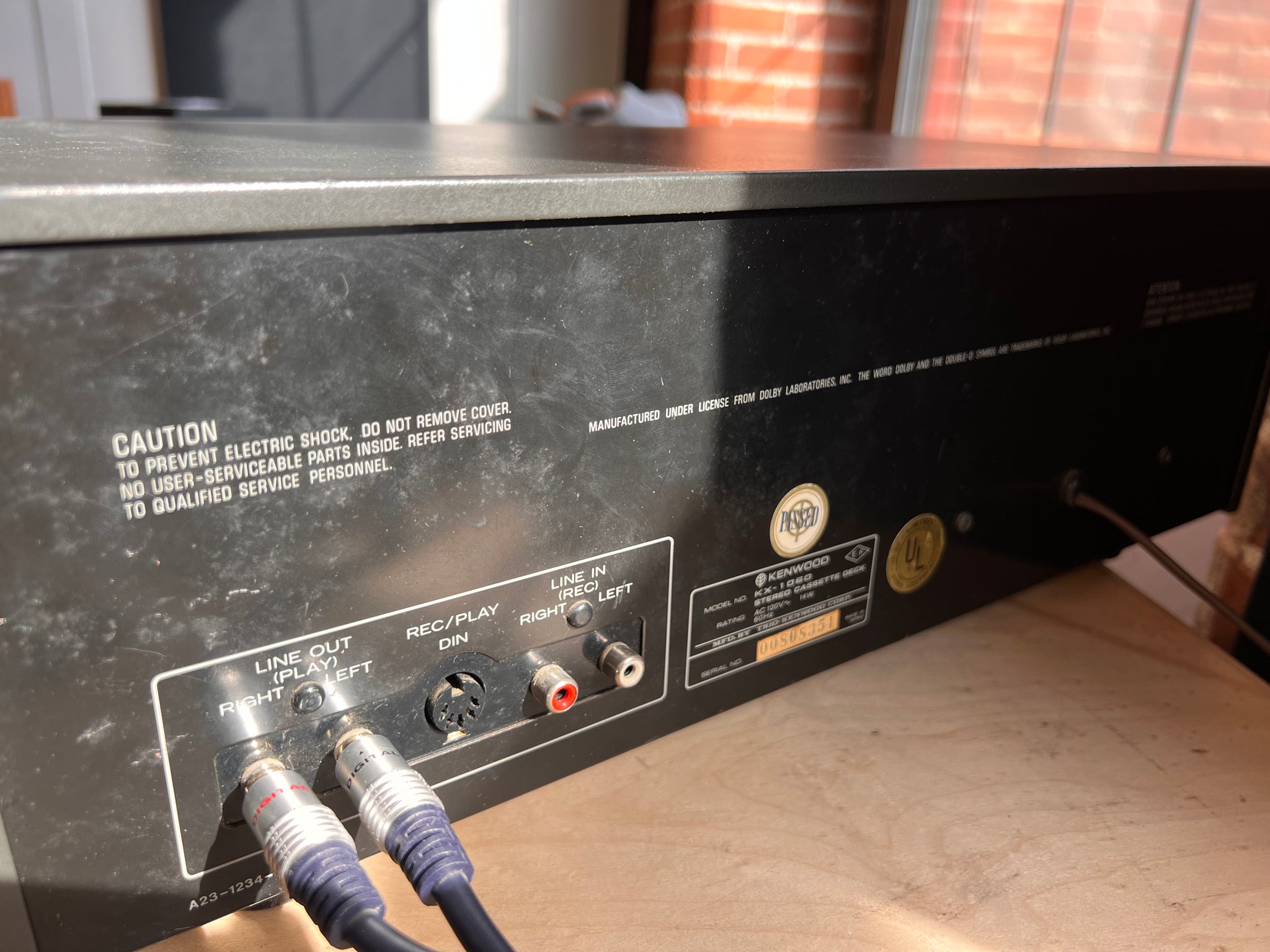 Kenwood KX-1060 Vintage 3-head Cassette Deck, So cool! – Holt Hill