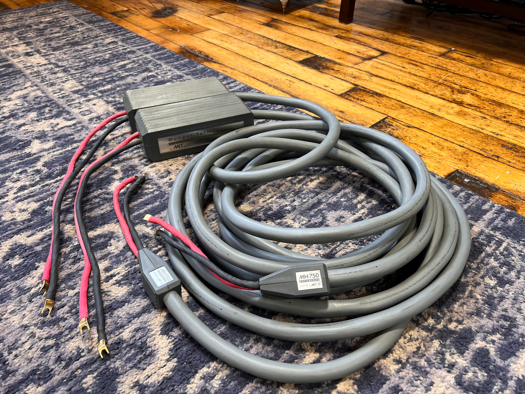 MIT MW750 CVT Terminator, 20' Speaker Cables – Holt Hill Audio