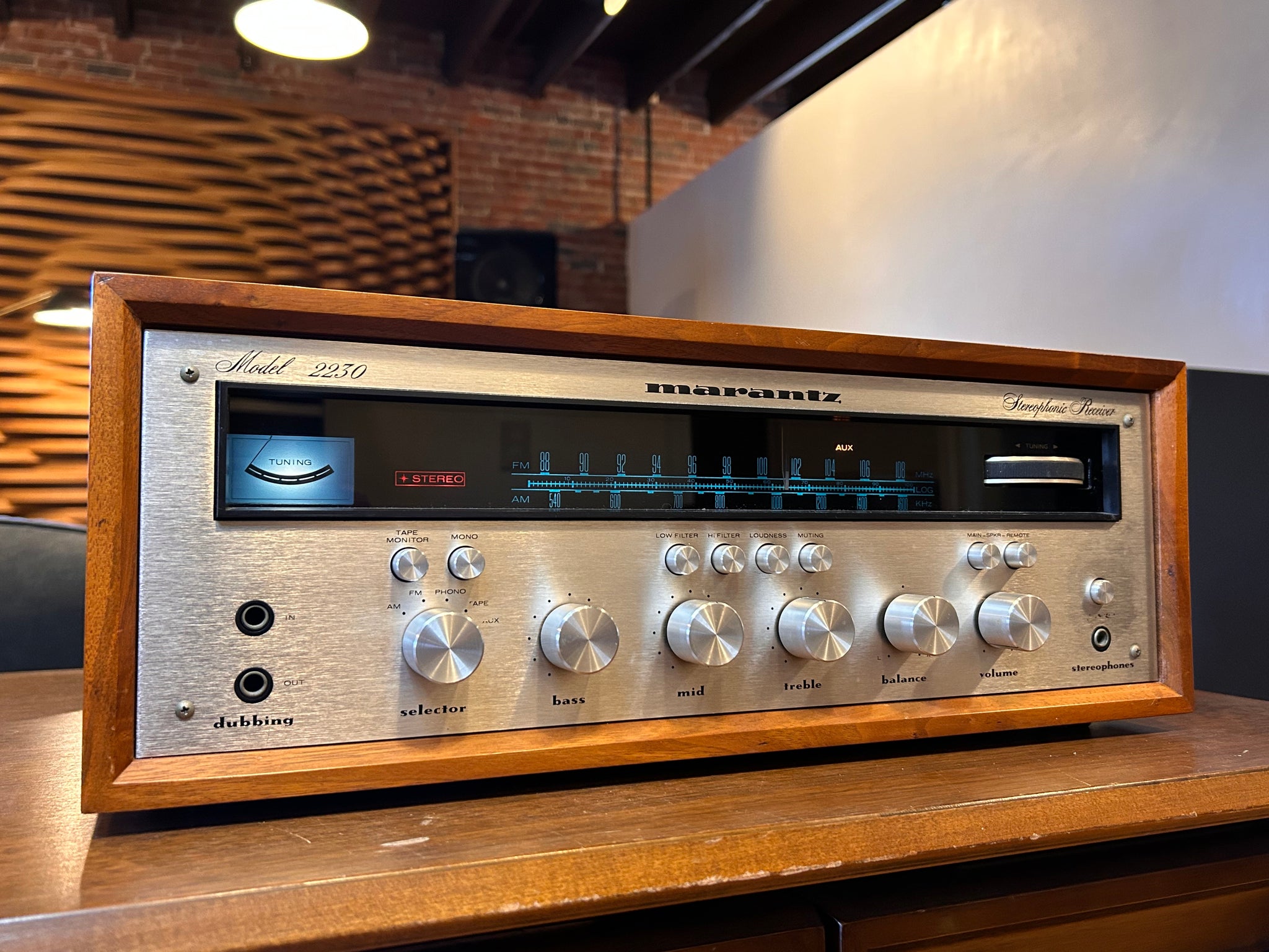 Technics Marantz Infinity オーディオセット Marantz 2230 Vintage Receiver w/ Stunning Wood Case – Holt Hill Audio