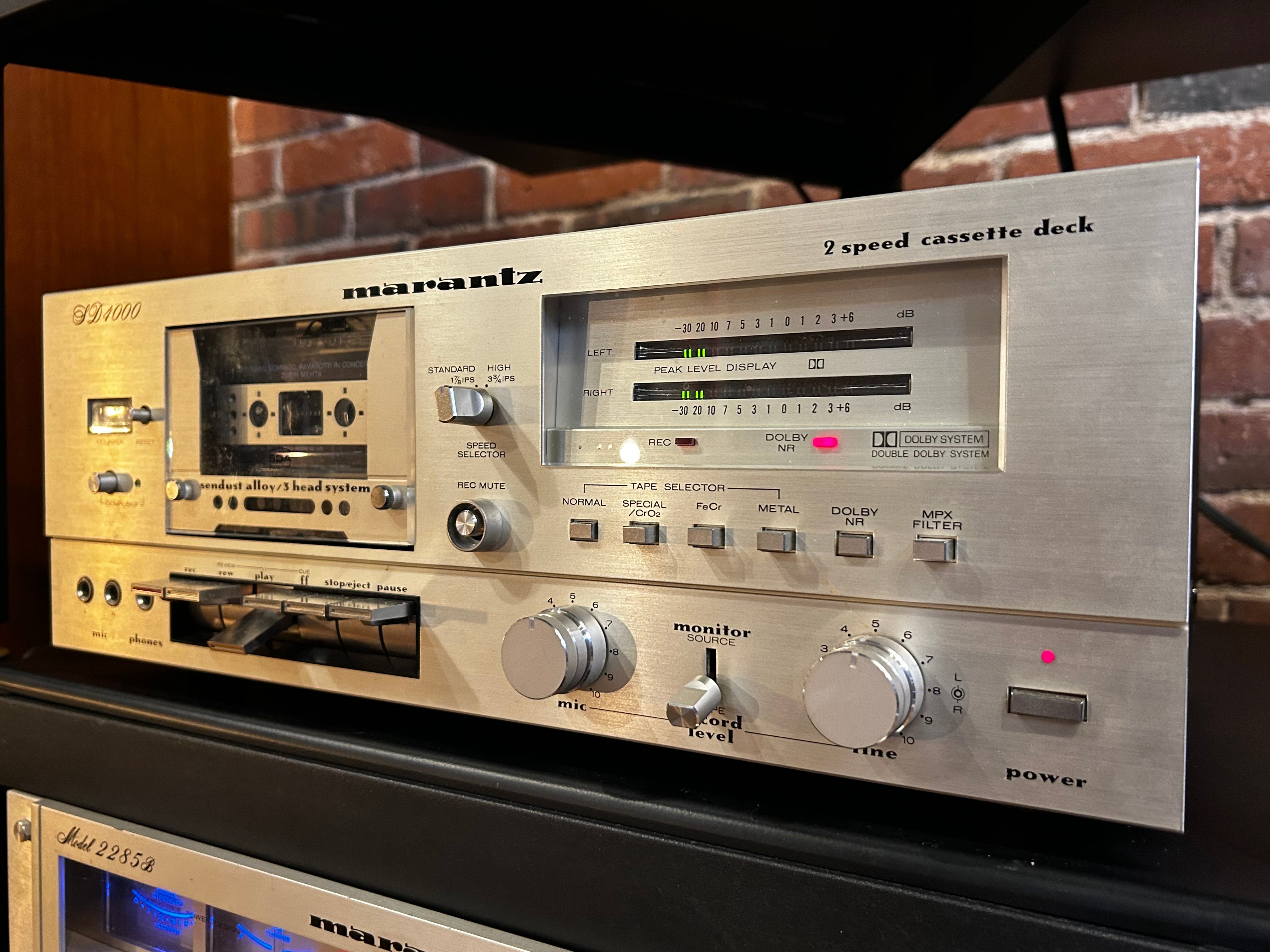 Marantz - SD 1000 - Lecteur de cassettes Marantz - SD 1000 - Lecteur de cassettes