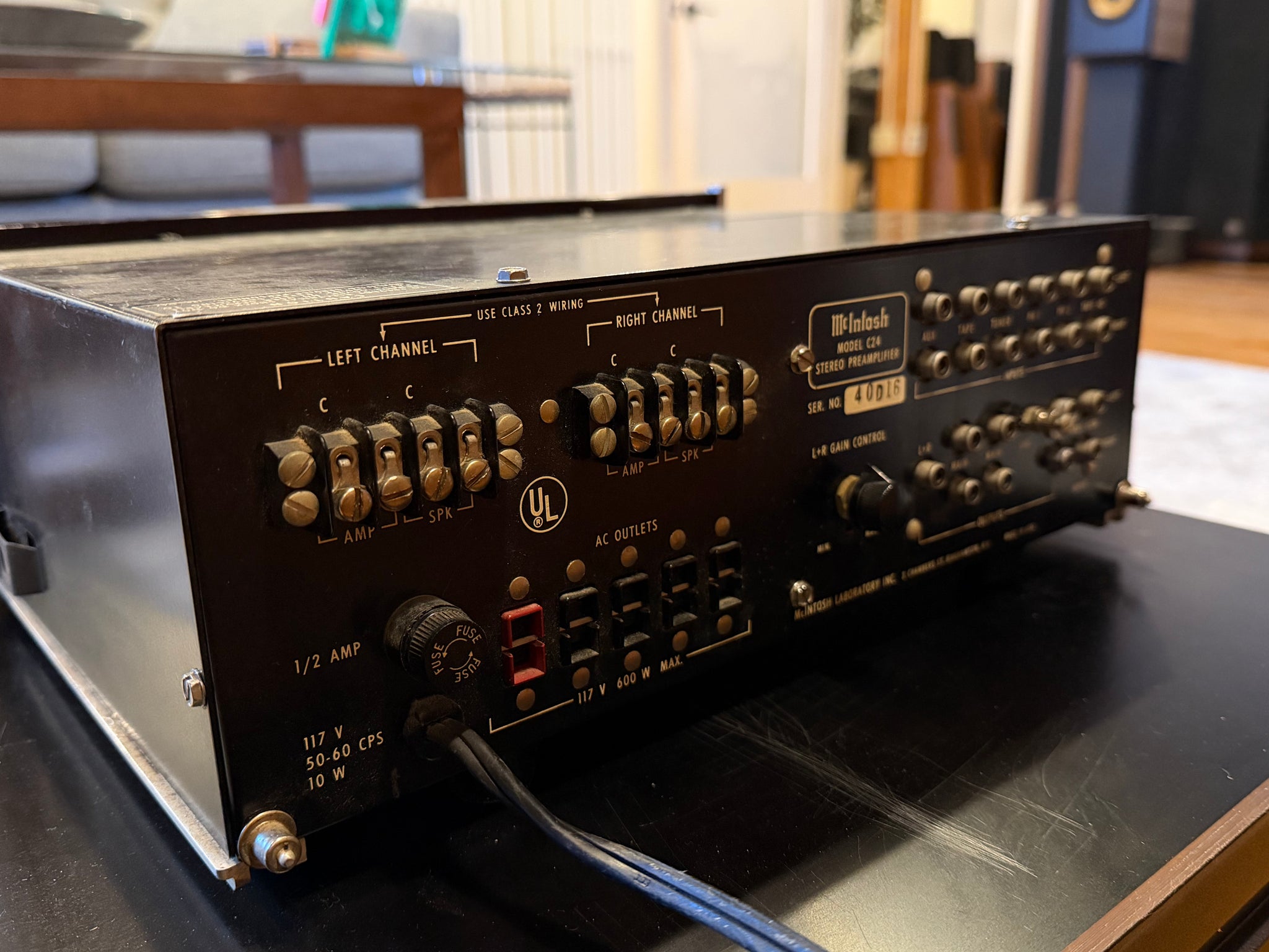 McIntosh C24 - Another Icon from Binghamton NY – Holt Hill Audio