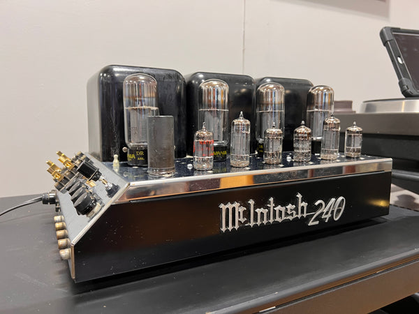 McIntosh MC240 Tube Power Amp, First of the Mac Stereo Tubes
