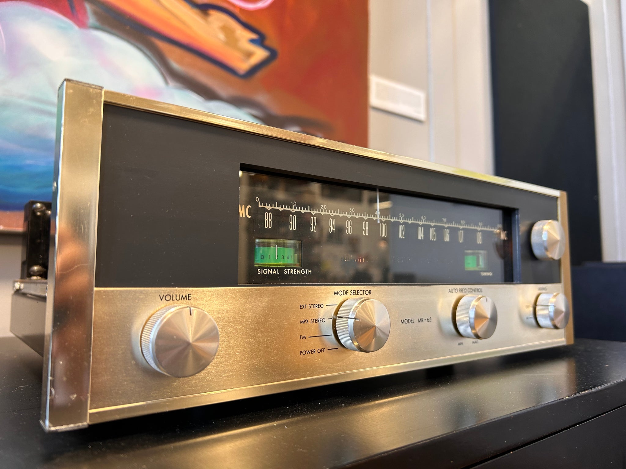 McIntosh MR65(A) Tube Tuner with Stereo Multiplexer, Fully