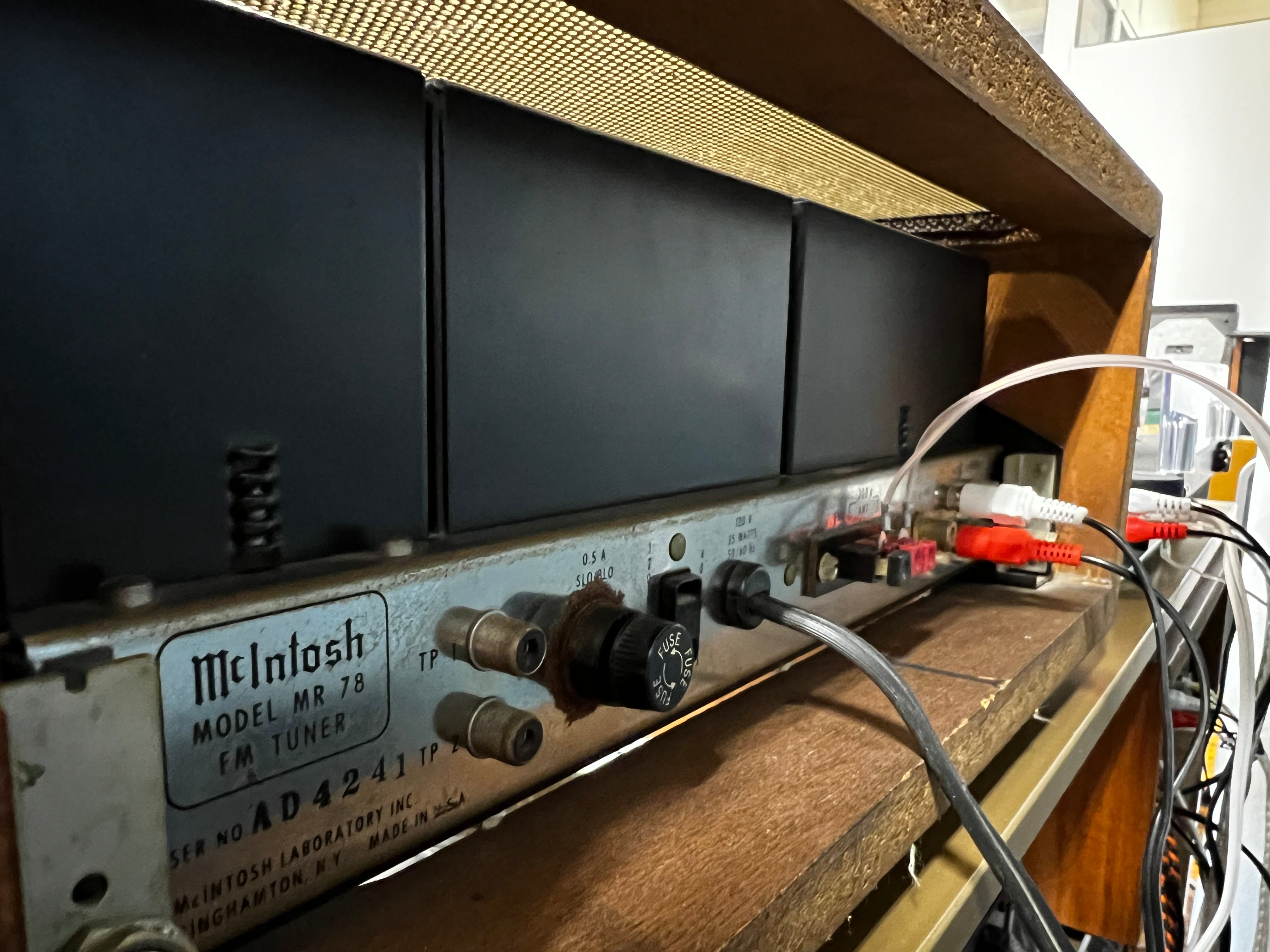 McIntosh MR78 Solid State Tuner, One of the Best!