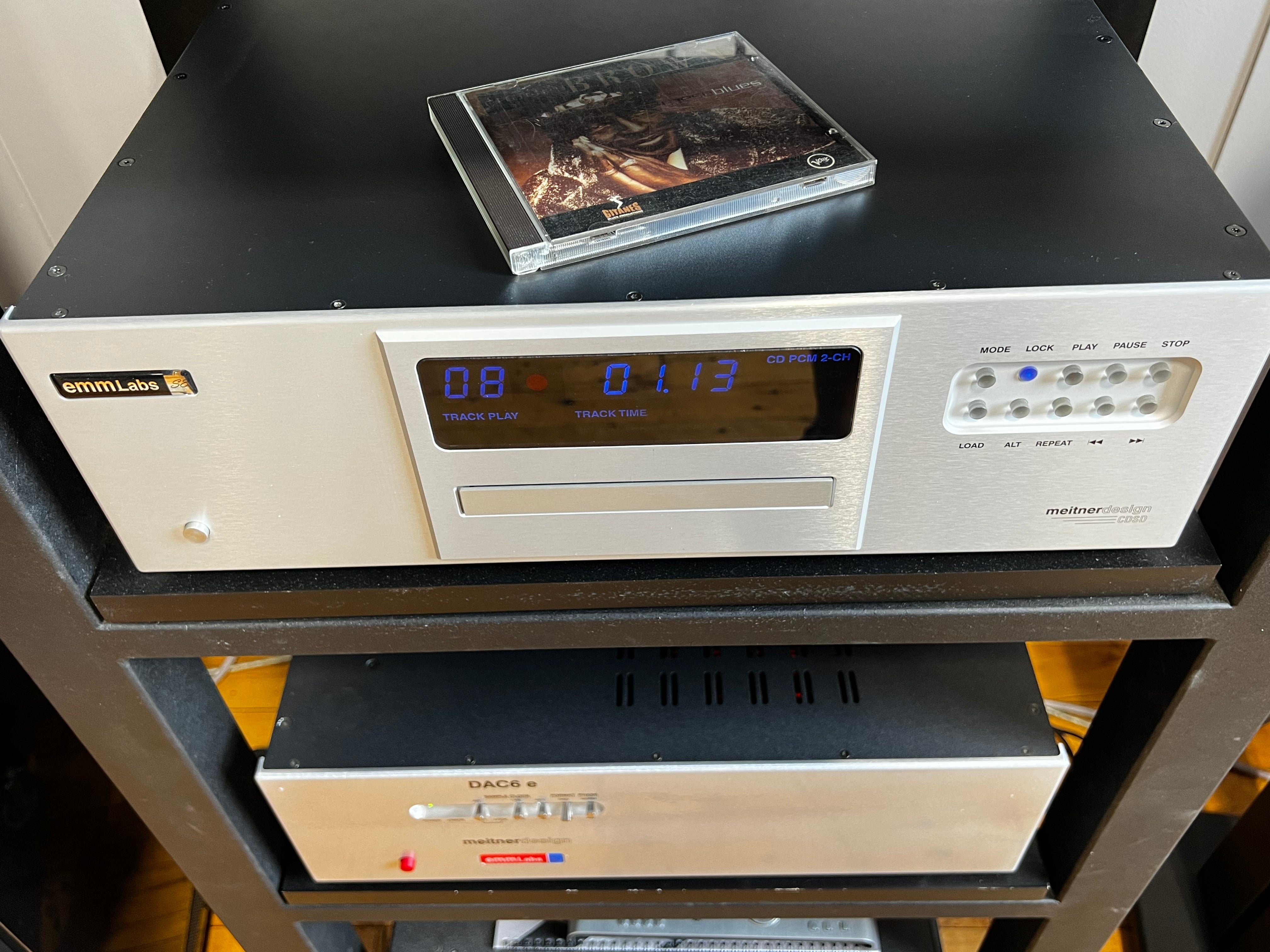 Meitner Design emmLabs CDSD/DAC6e Combo, Pure Excellence