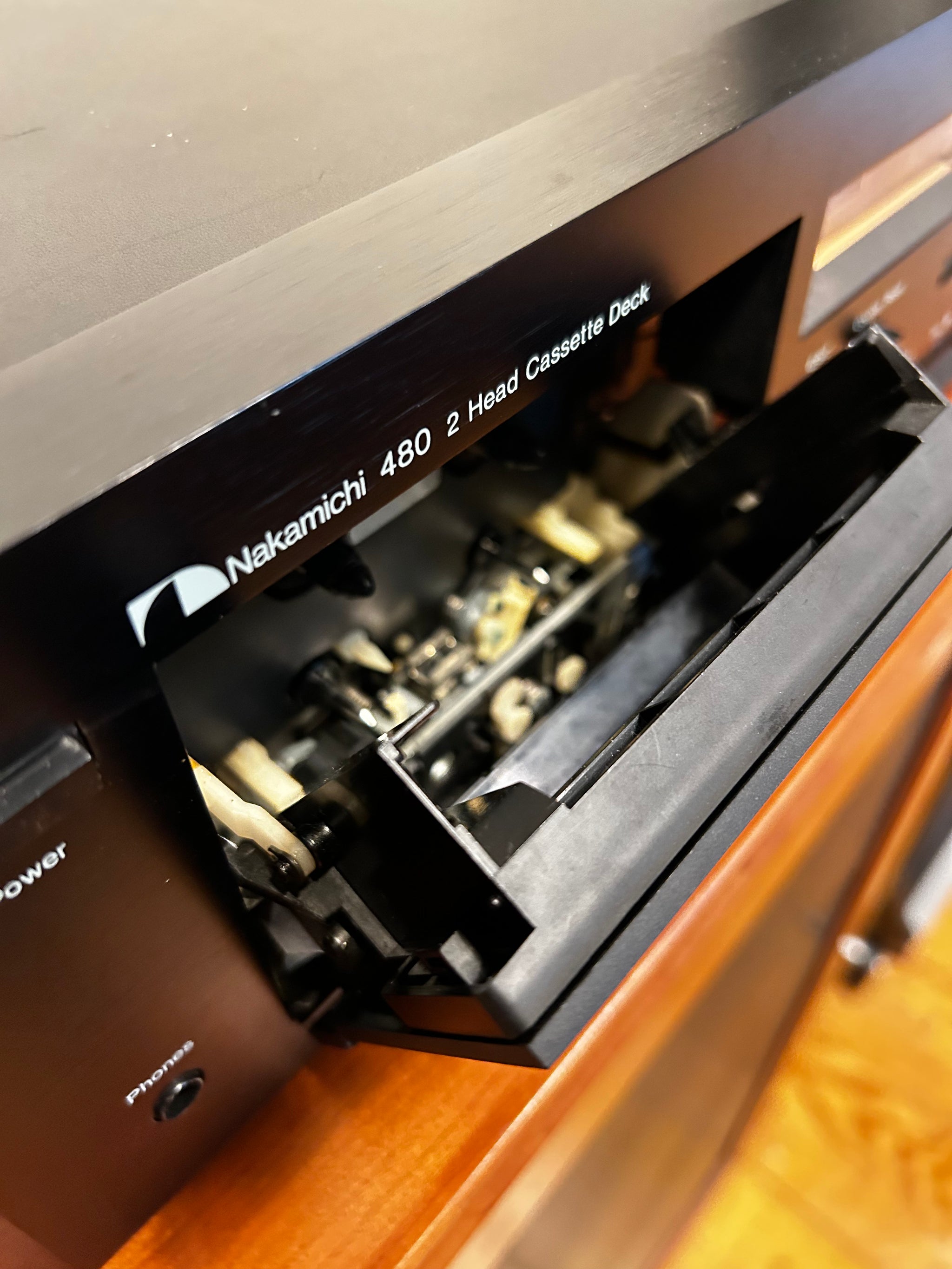 その他 Nakamichi 480 2 Head Cassette Deck Nakamichi 480 2 Head Cassette Deck. For Parts Or Repair