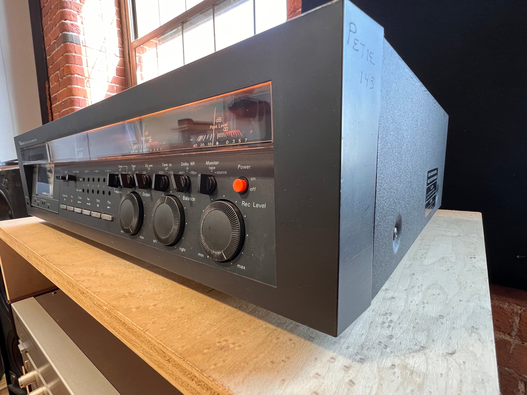 Nakamichi 582, 3-Head Stereo Cassette Deck – Holt Hill Audio