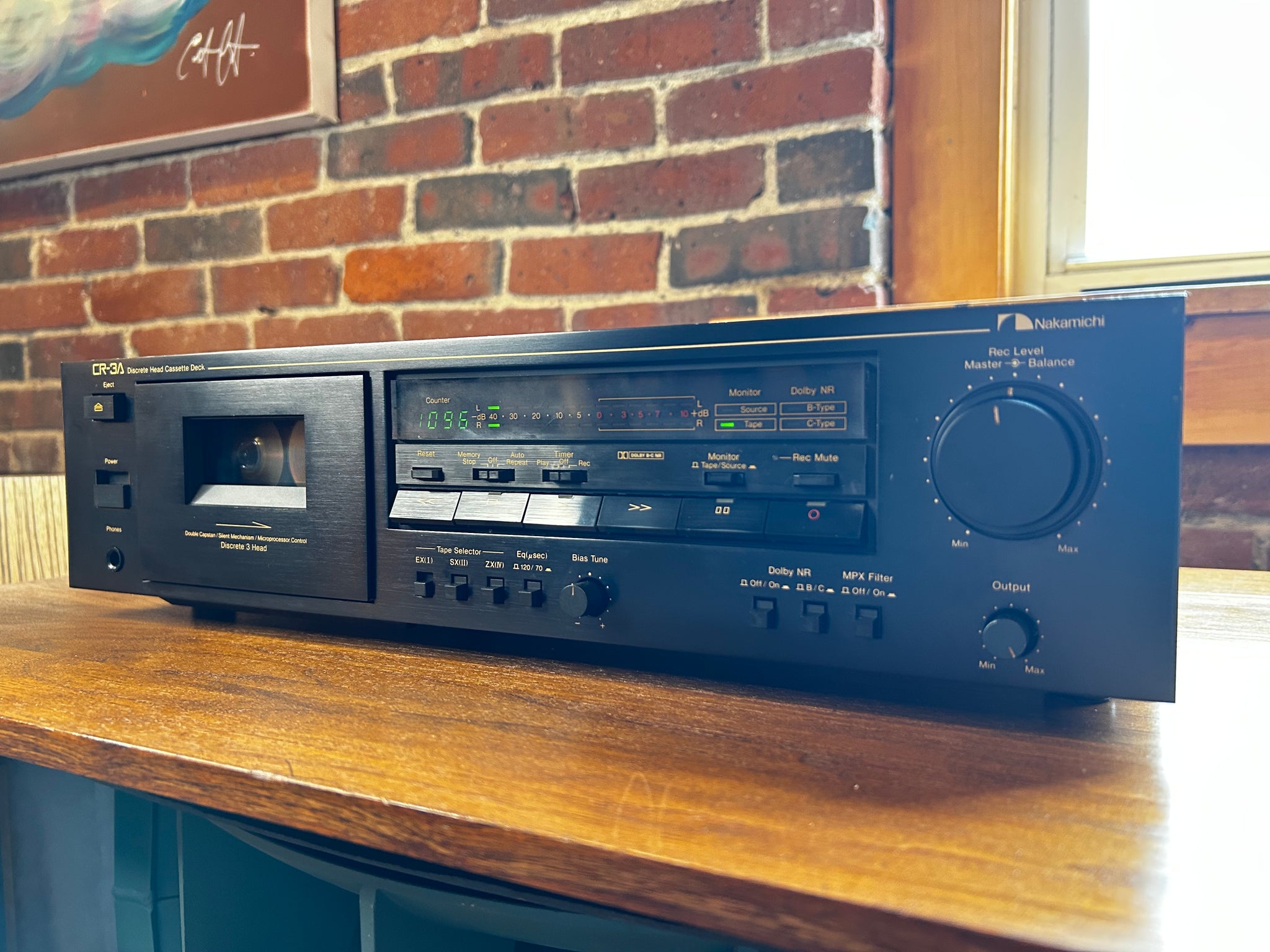 Nakamichi CR-3A, 3-Head Cassette Recorder – Holt Hill Audio