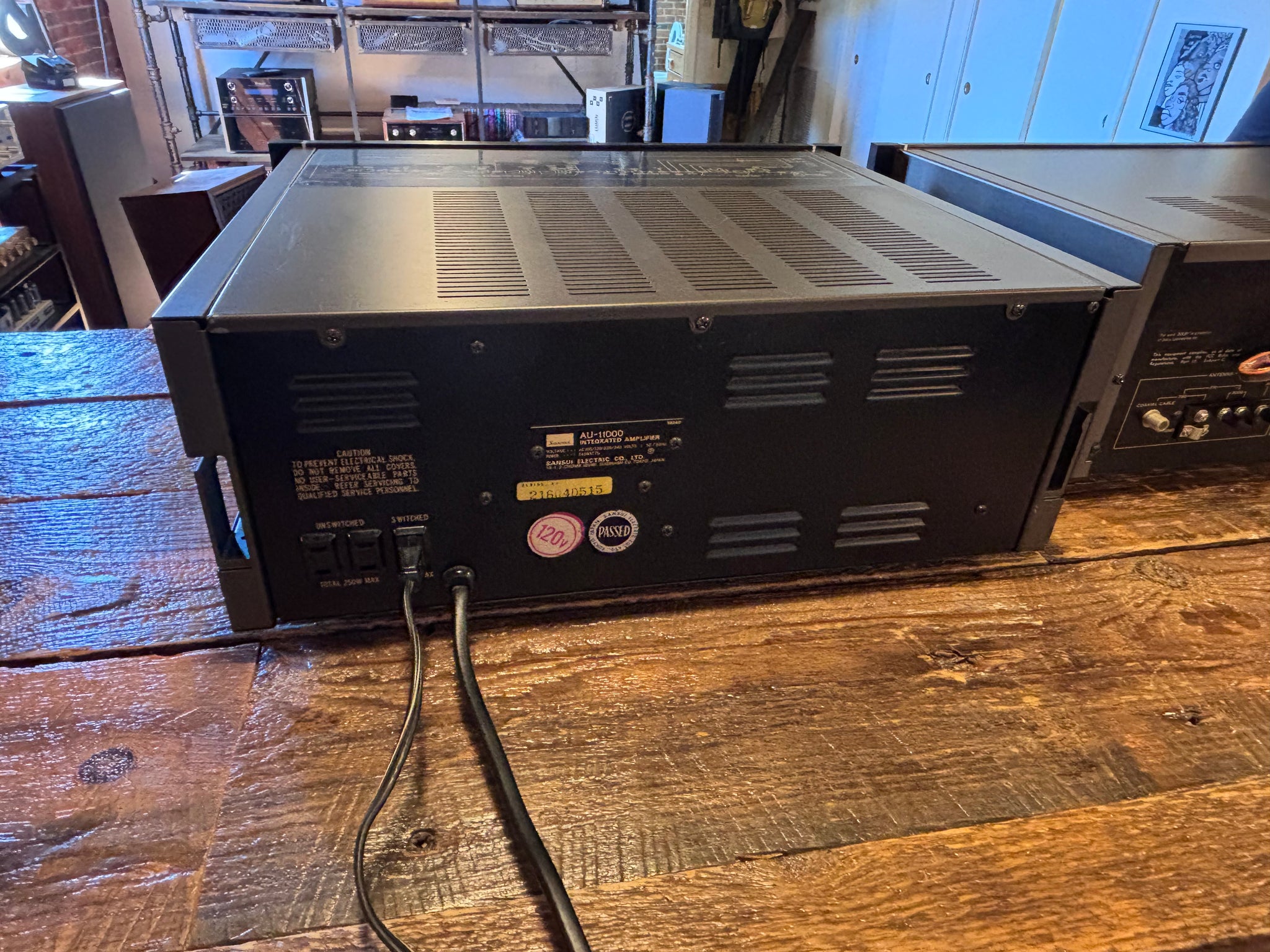 Sansui AU-11000 & TU-9900 - Bell Bottom Power Couple – Holt Hill Audio