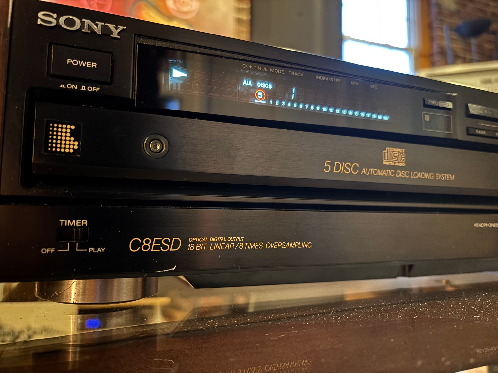Sony C8ESD, HiEnd 5-disc Carousel – Holt Hill Audio
