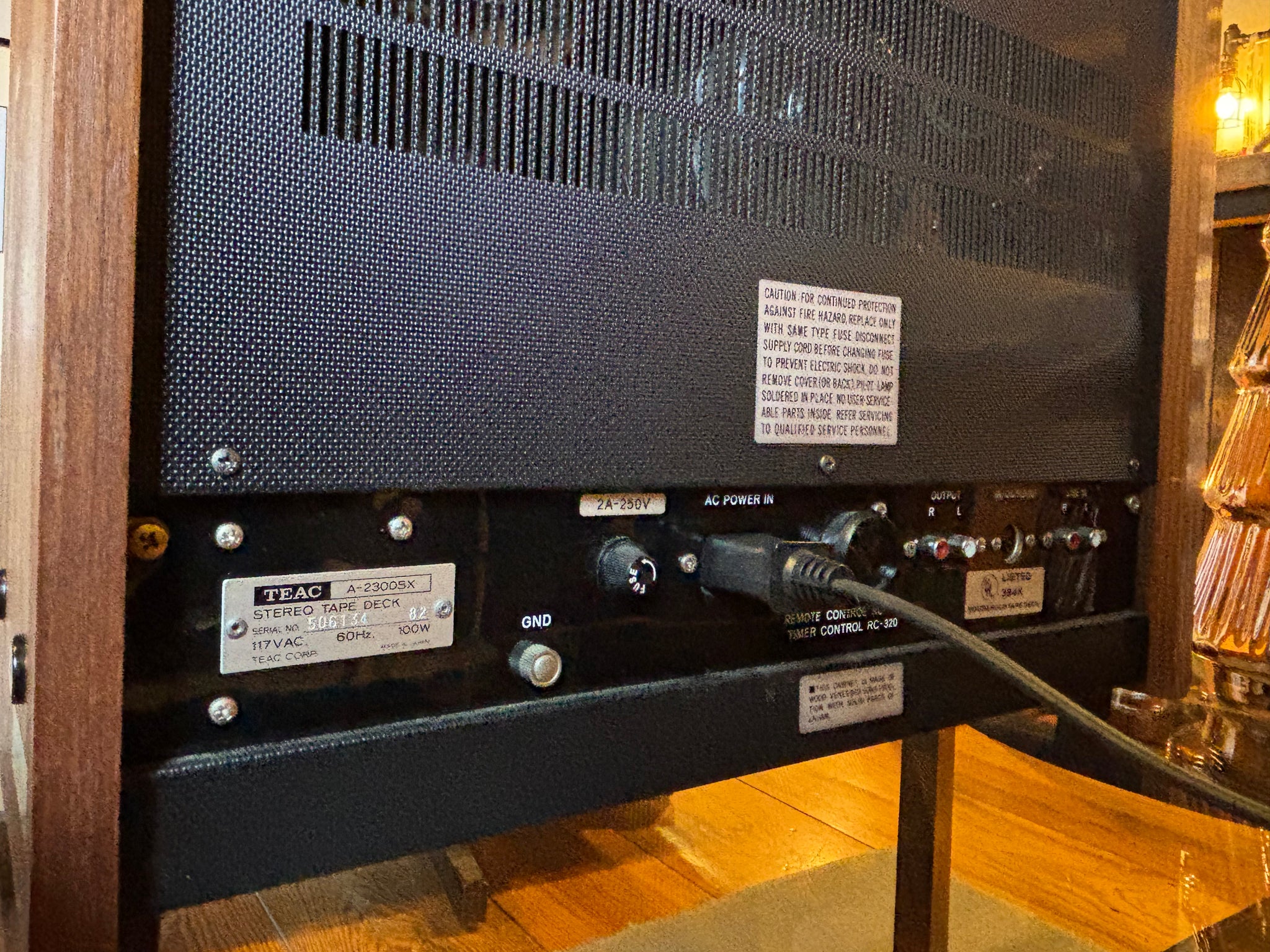 TEAC A-2300SX Analog Tape Time Machine – Holt Hill Audio