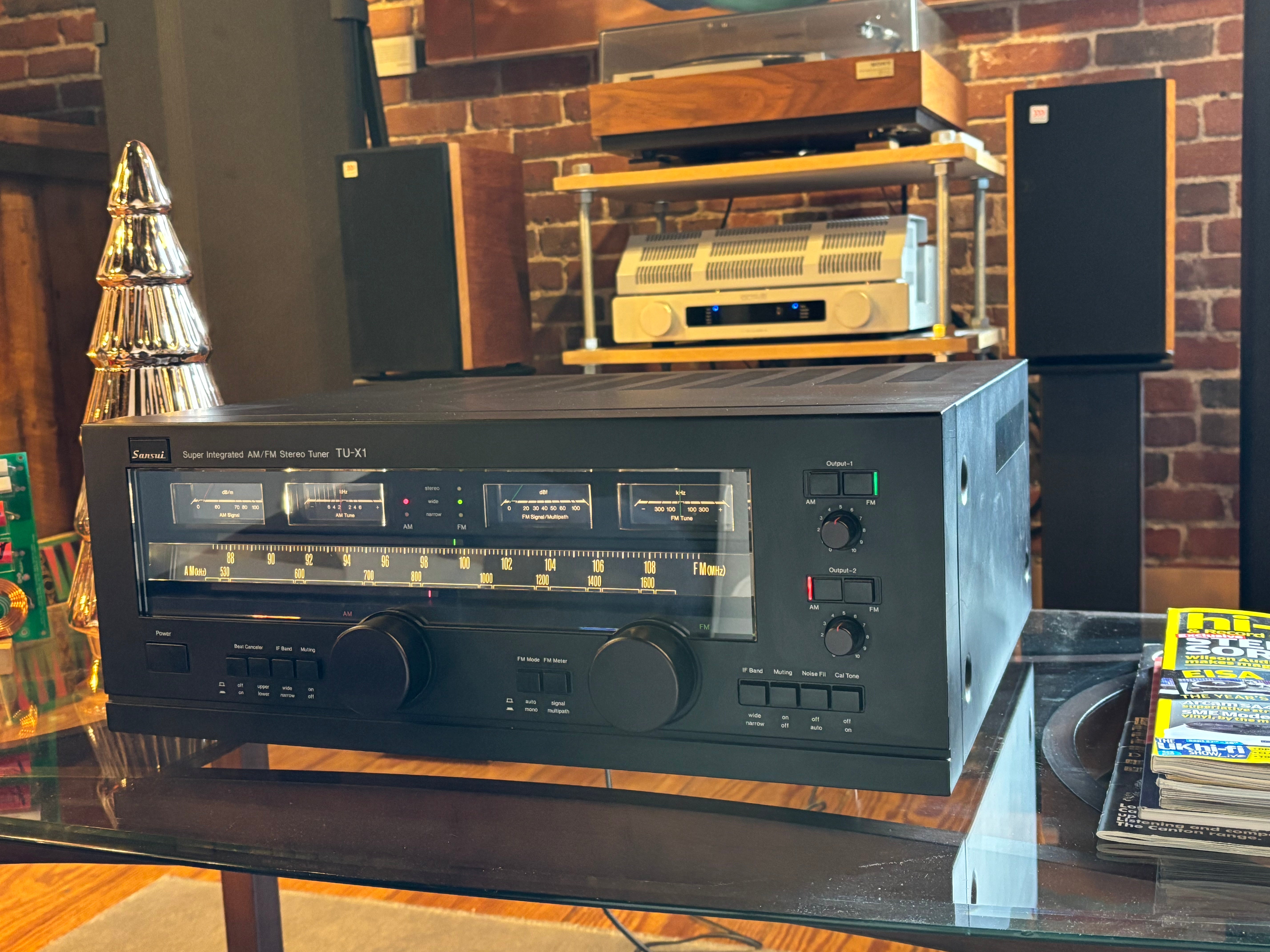 Sansui TU-D33X Digital Synthesizer Tuner Sansui TU-D33X Digital Synthesizer Tuner
