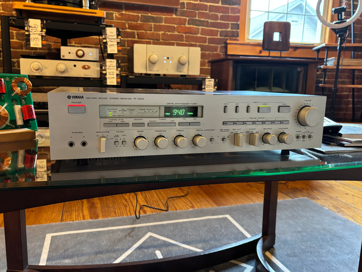Yamaha R-1000 Natural Sound 80's Receiver – Holt Hill Audio