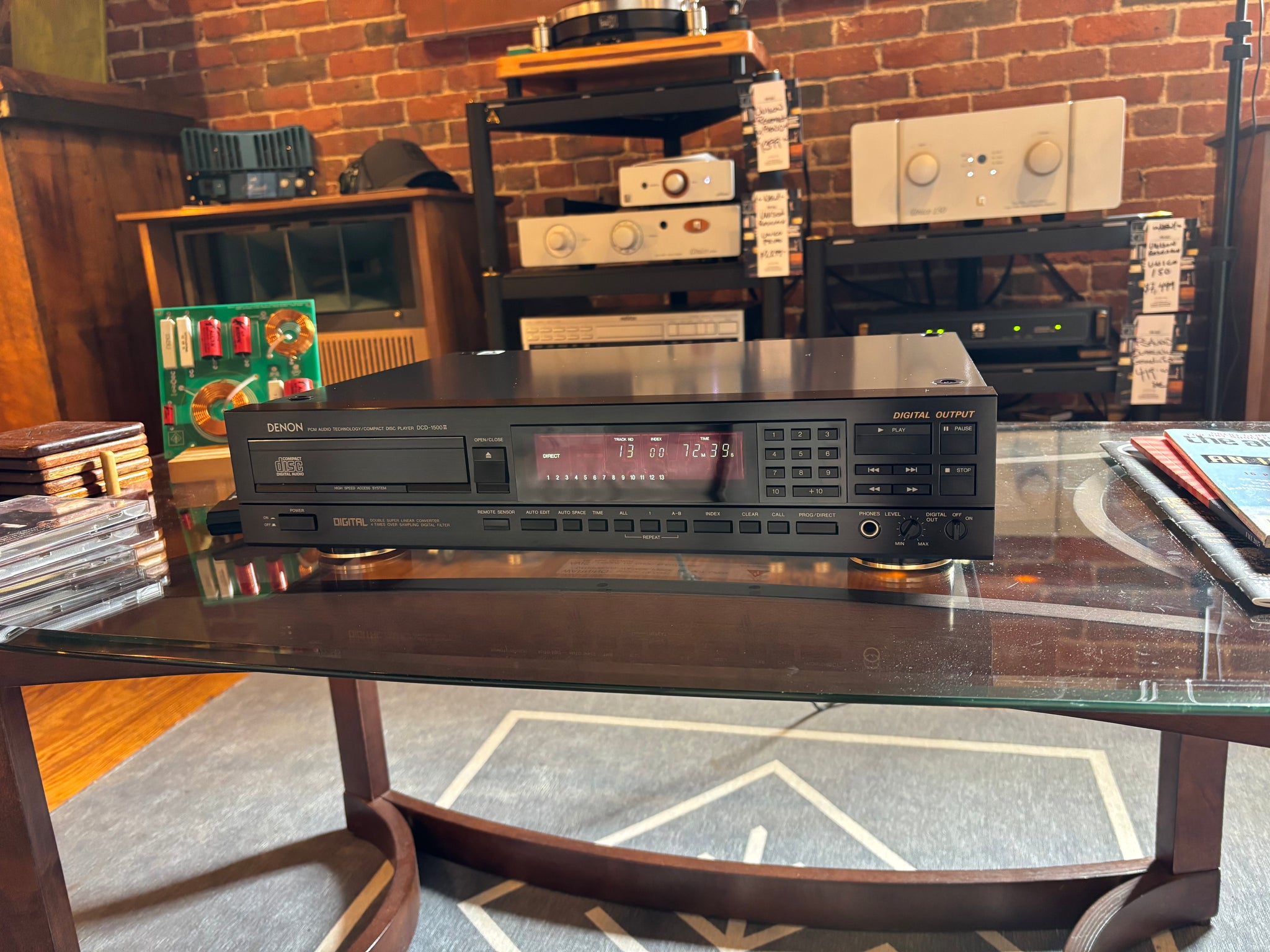 Denon DCD-1500 II - 80's Superstar CD Player – Holt Hill Audio