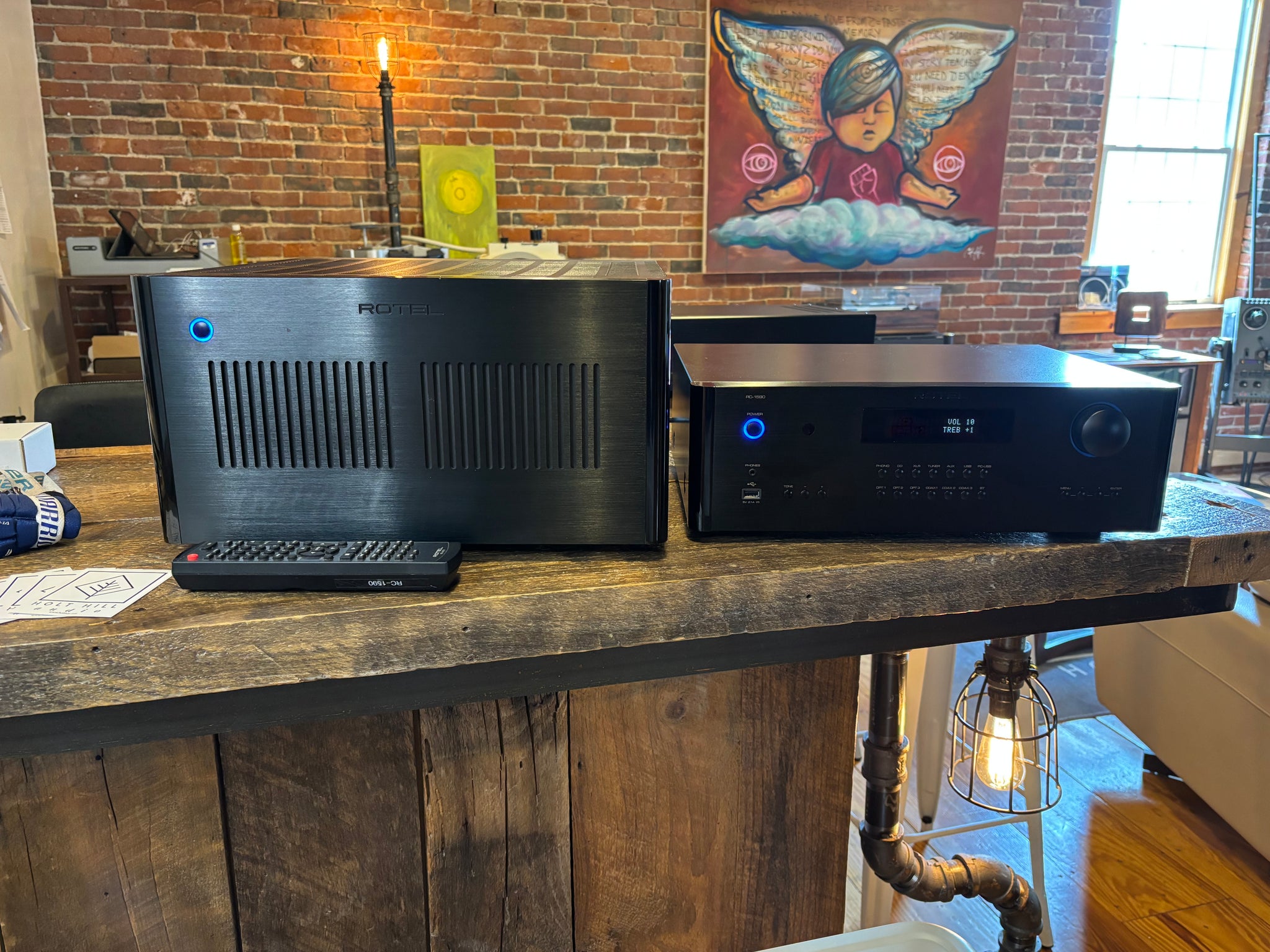 Rotel RC-1590 & RB-1590 Far East Power Couple – Holt Hill Audio