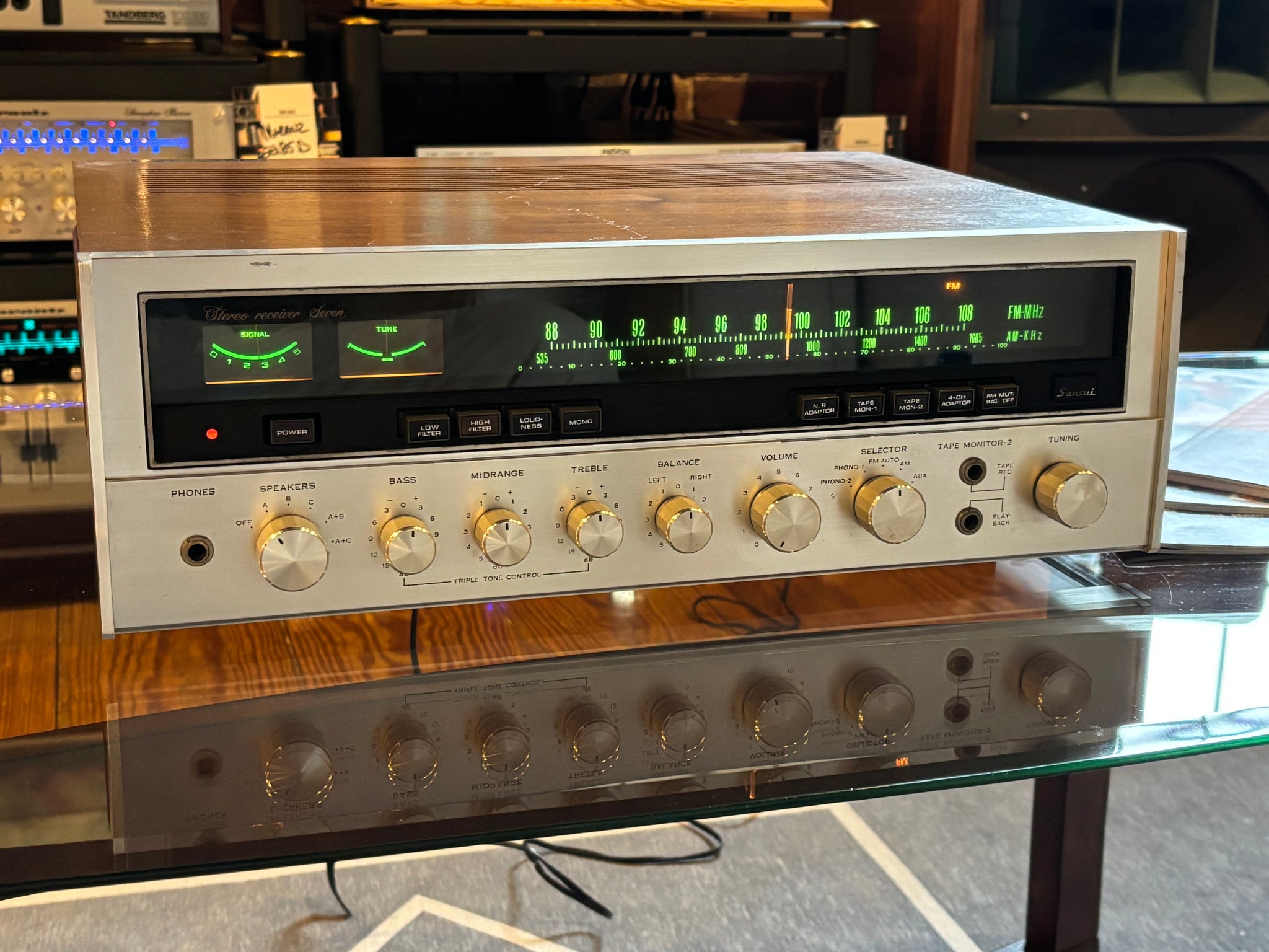 Sansui, SEVEN Classic Stereo Receiver – Holt Hill Audio