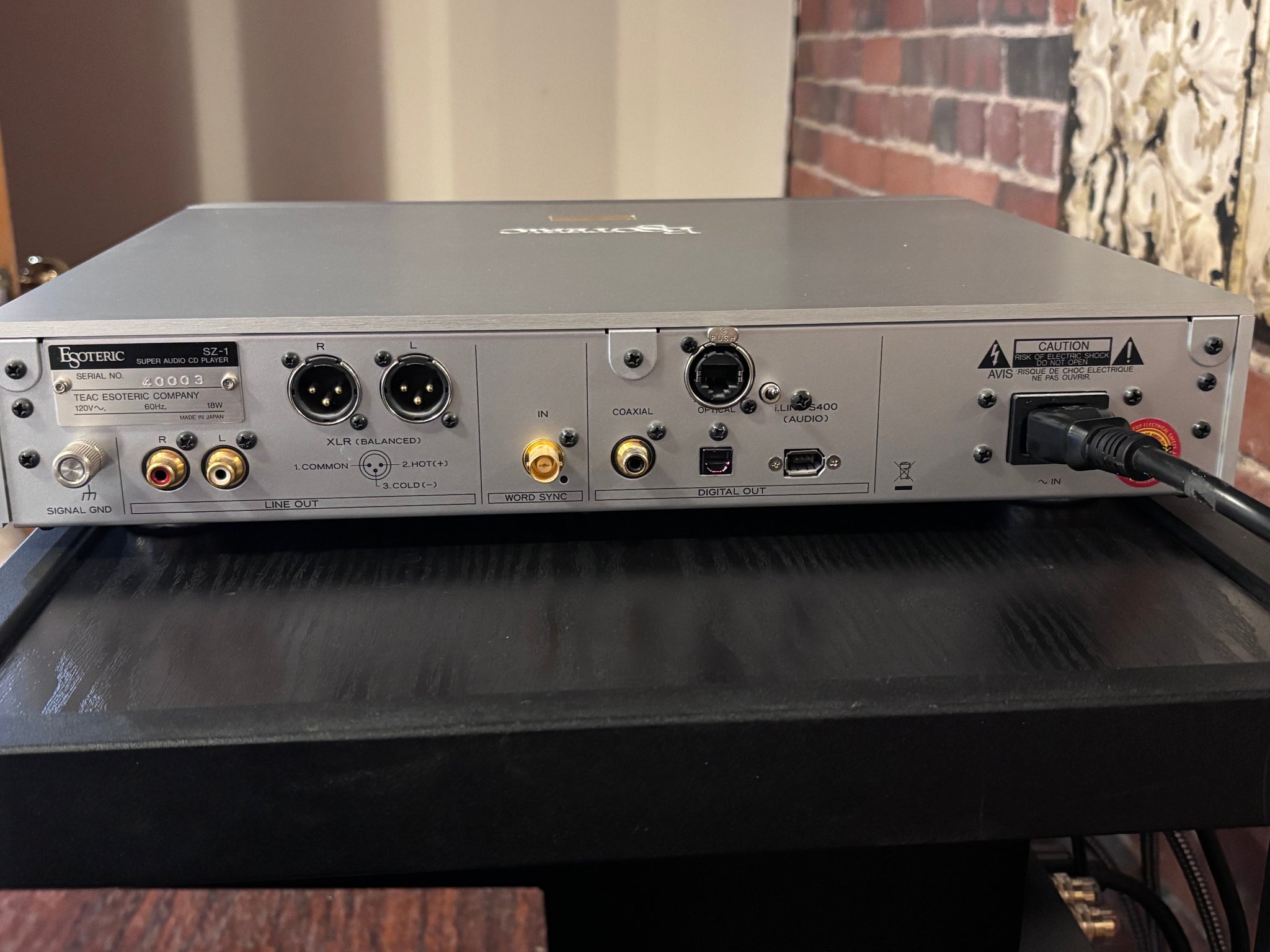 Esoteric SZ-1 SACD Player - Extraordinary! – Holt Hill Audio