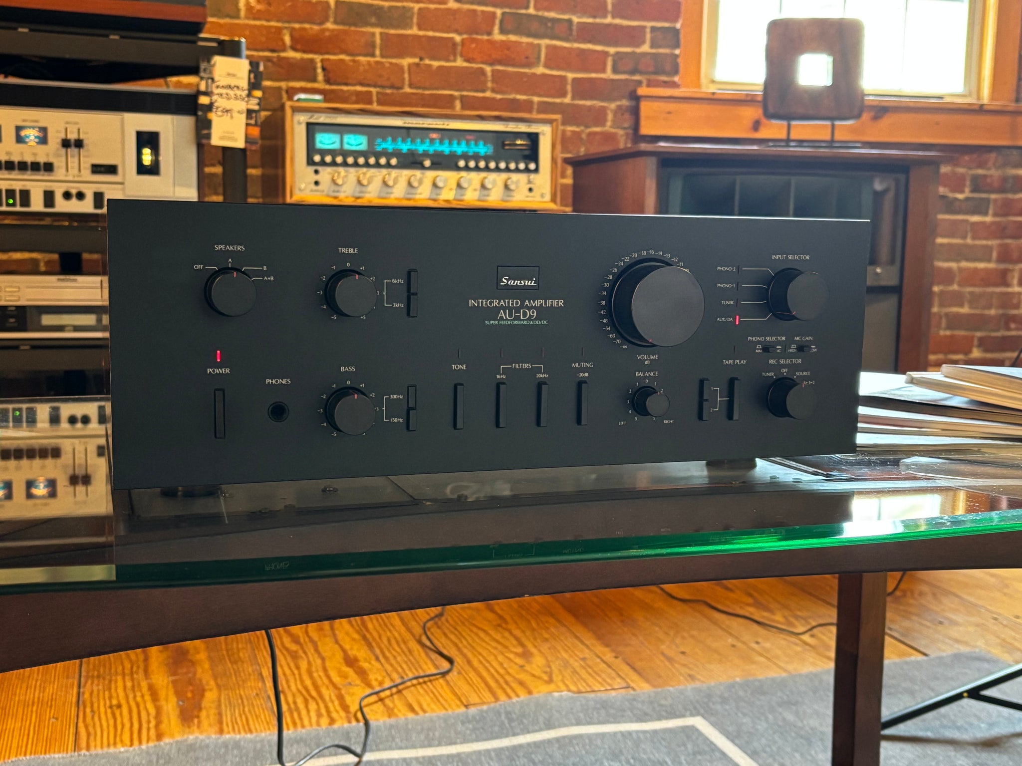 Sansui AU-D9 Classic Integrated – Holt Hill Audio