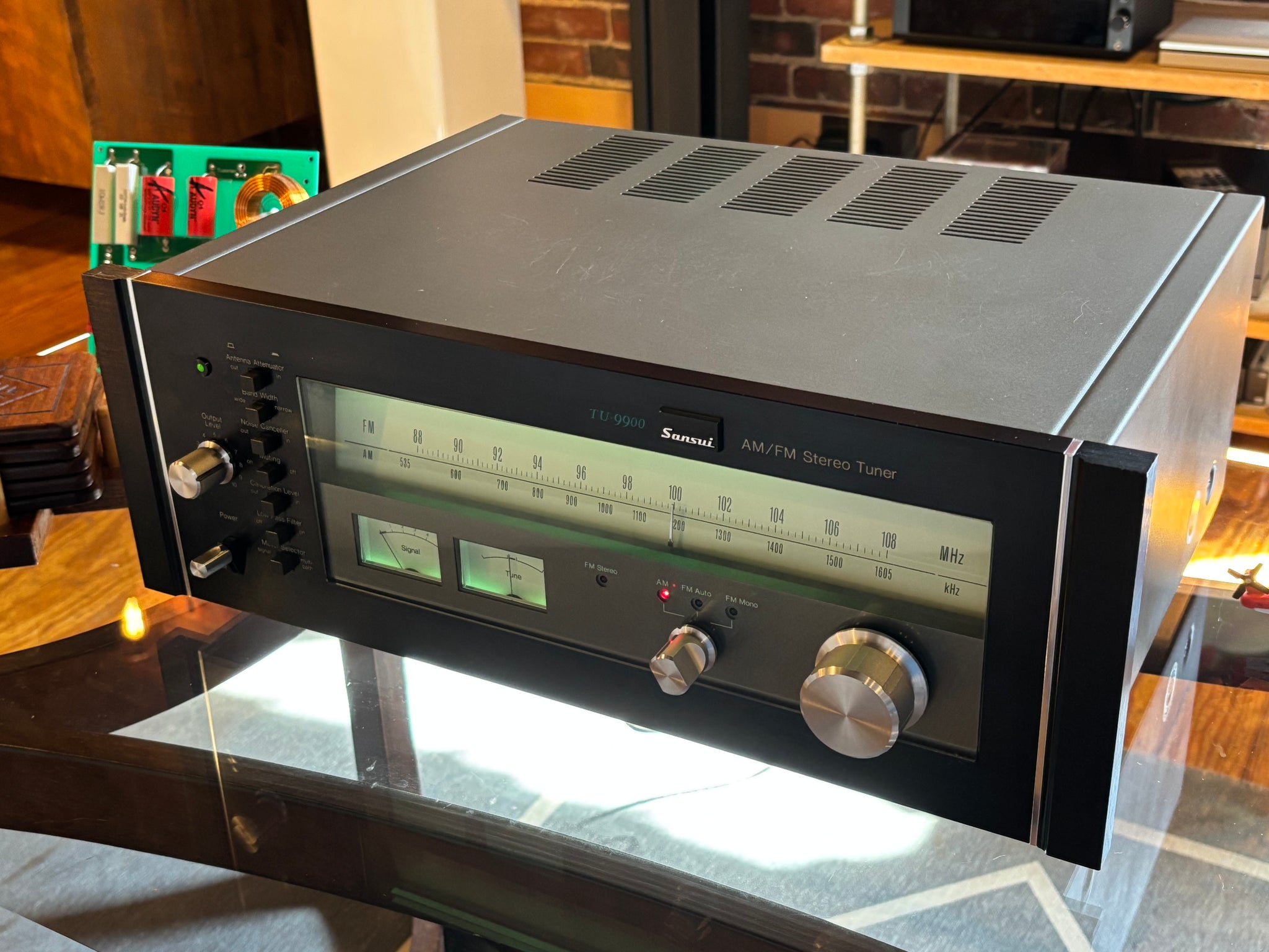 サンスイ Sansui TU-9900 チューナー　FM 中古　名機　70年代 サンスイ Sansui TU-9900 チューナー FM 中古 名機 70年代