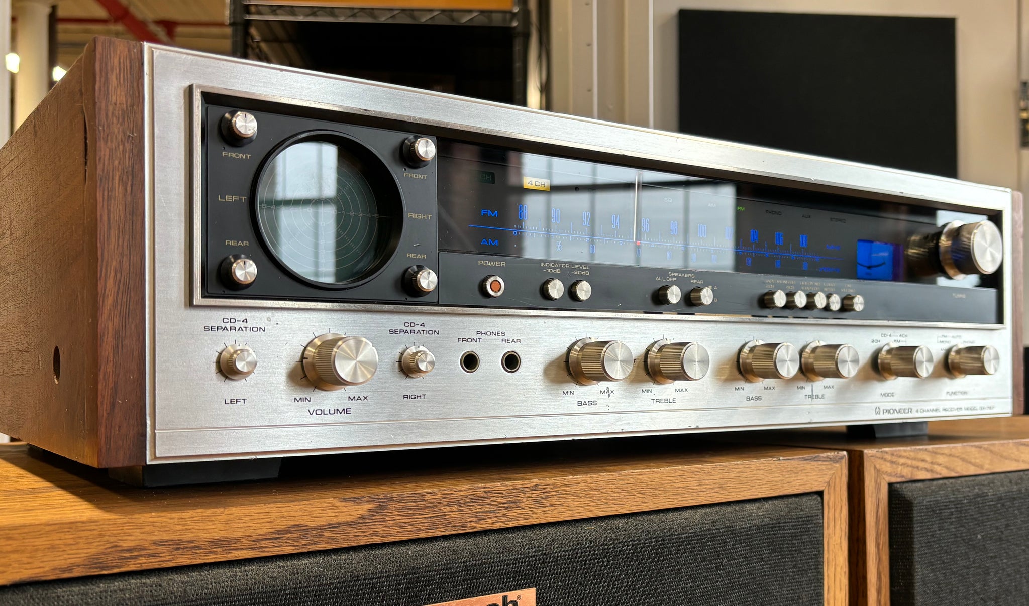 Pioneer QX-747 Quadraphonic Receiver, 70s Cool – Holt Hill Audio