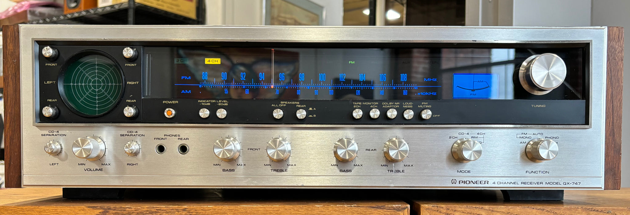 Pioneer QX-747 Quadraphonic Receiver, 70s Cool – Holt Hill Audio