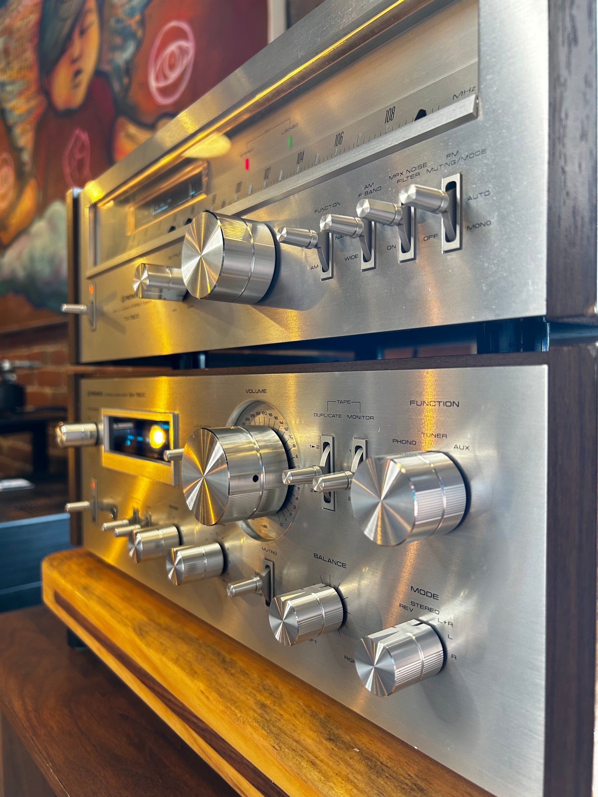 Pioneer SA-7800 & TX-7800, Amp and Tuner Vintage Package