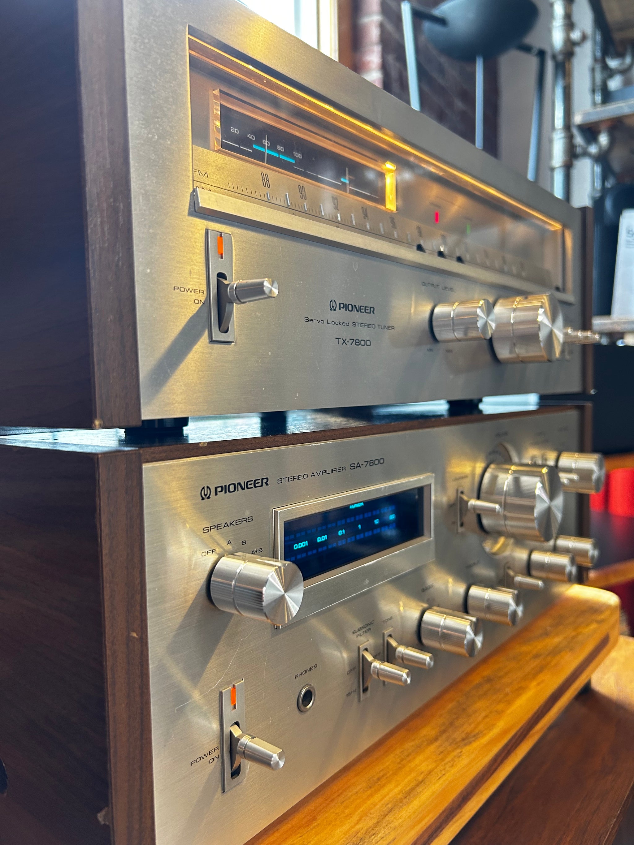 Pioneer SA-7800 & TX-7800, Amp and Tuner Vintage Package! - SOLD
