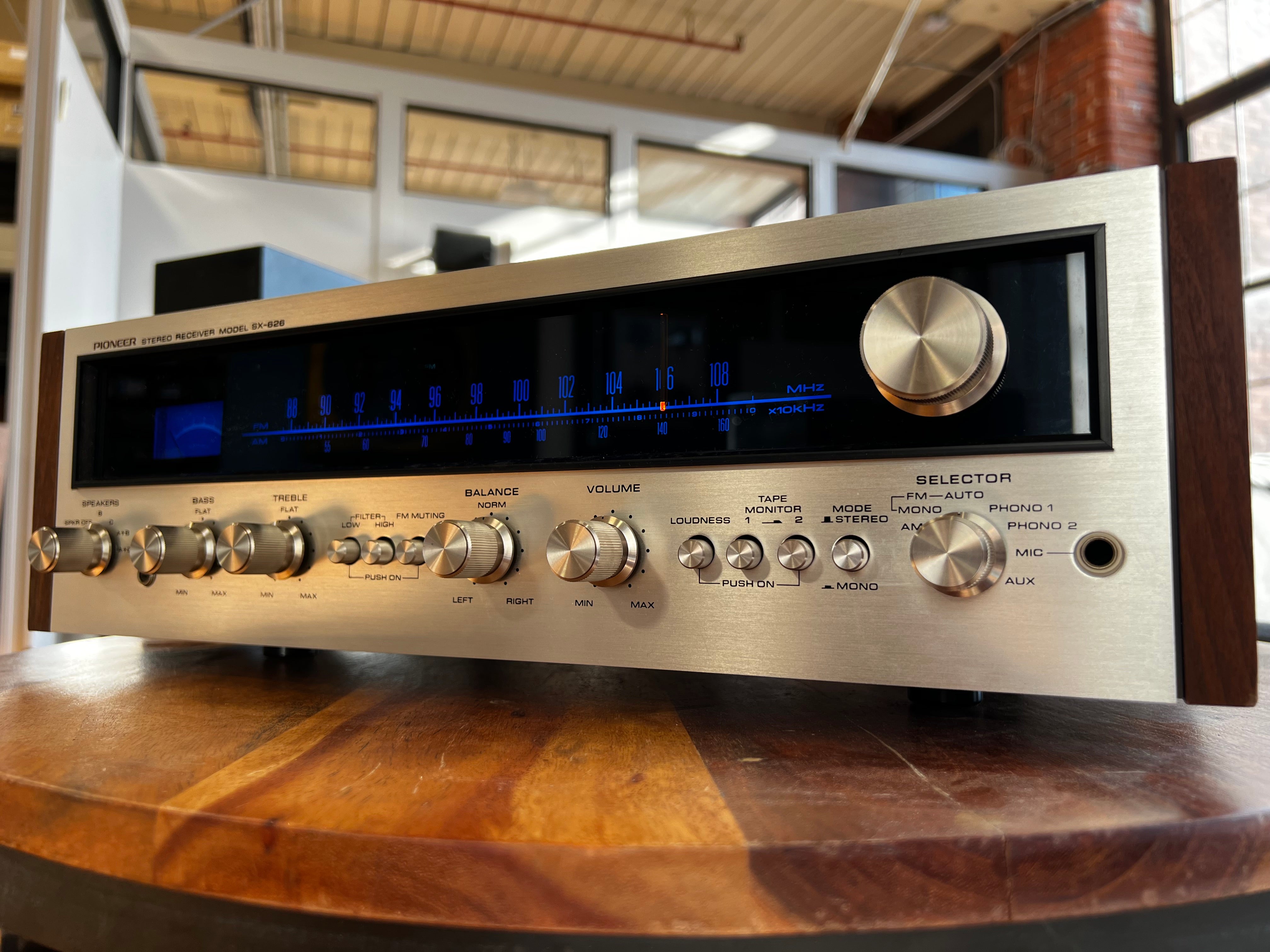 Pioneer SX-626 Vintage Receiver, Plug & Play! – Holt Hill Audio