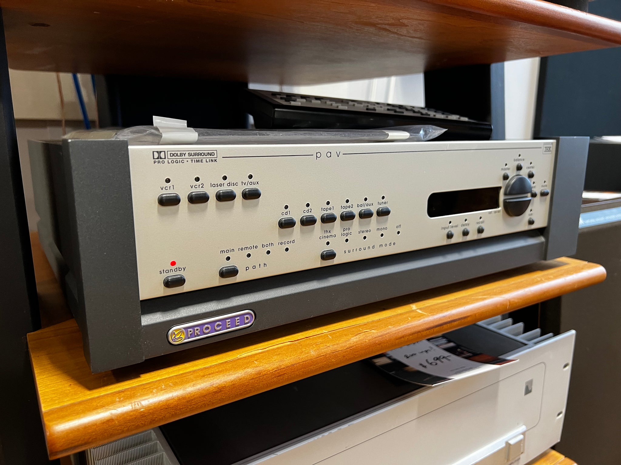 Proceed PAV Audio-Video Preamp & Processor, with Remote! – Holt