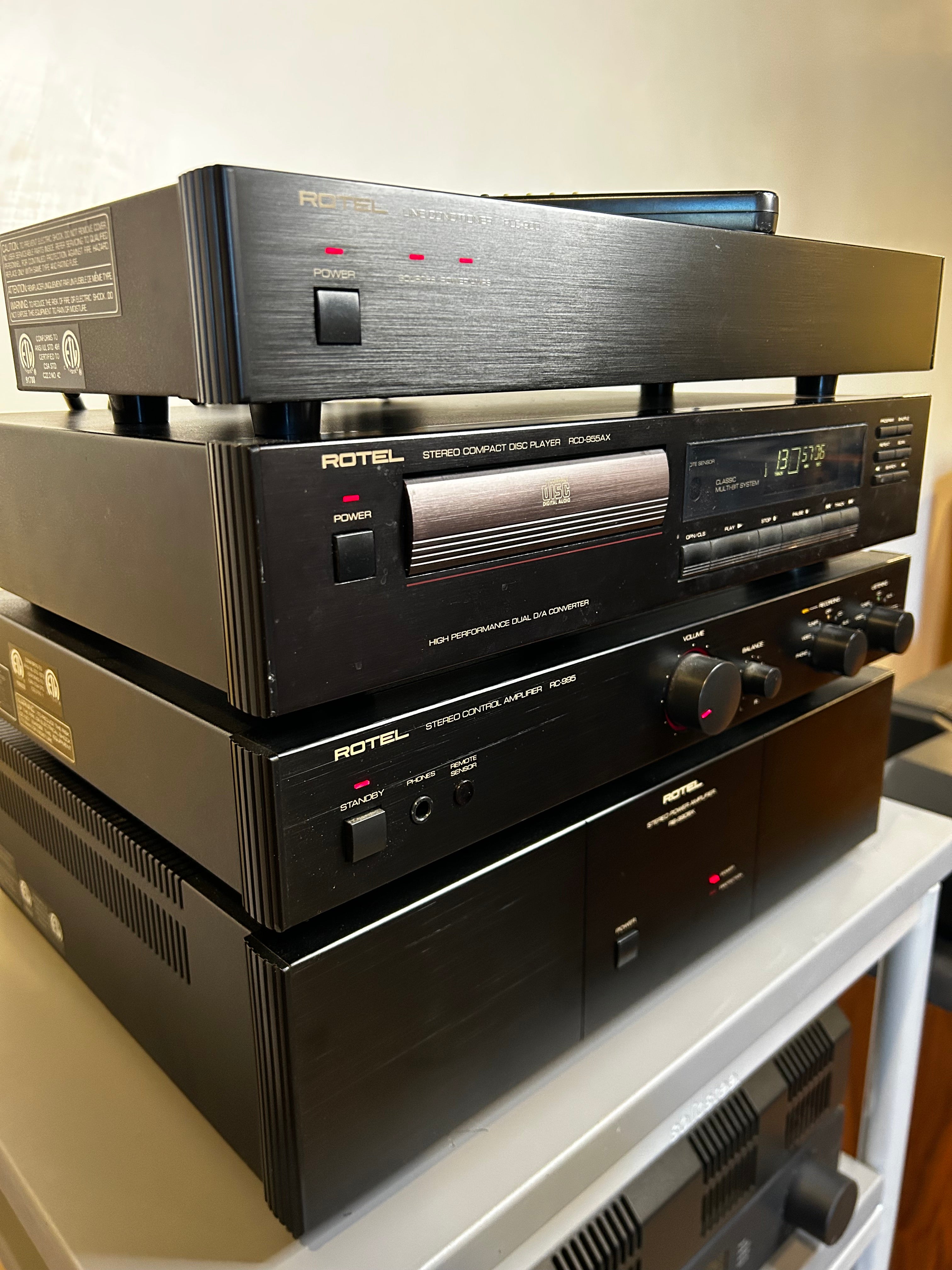 Rotel Two-Channel Stack, Complete Analog Setup - SOLD – Holt Hill Audio
