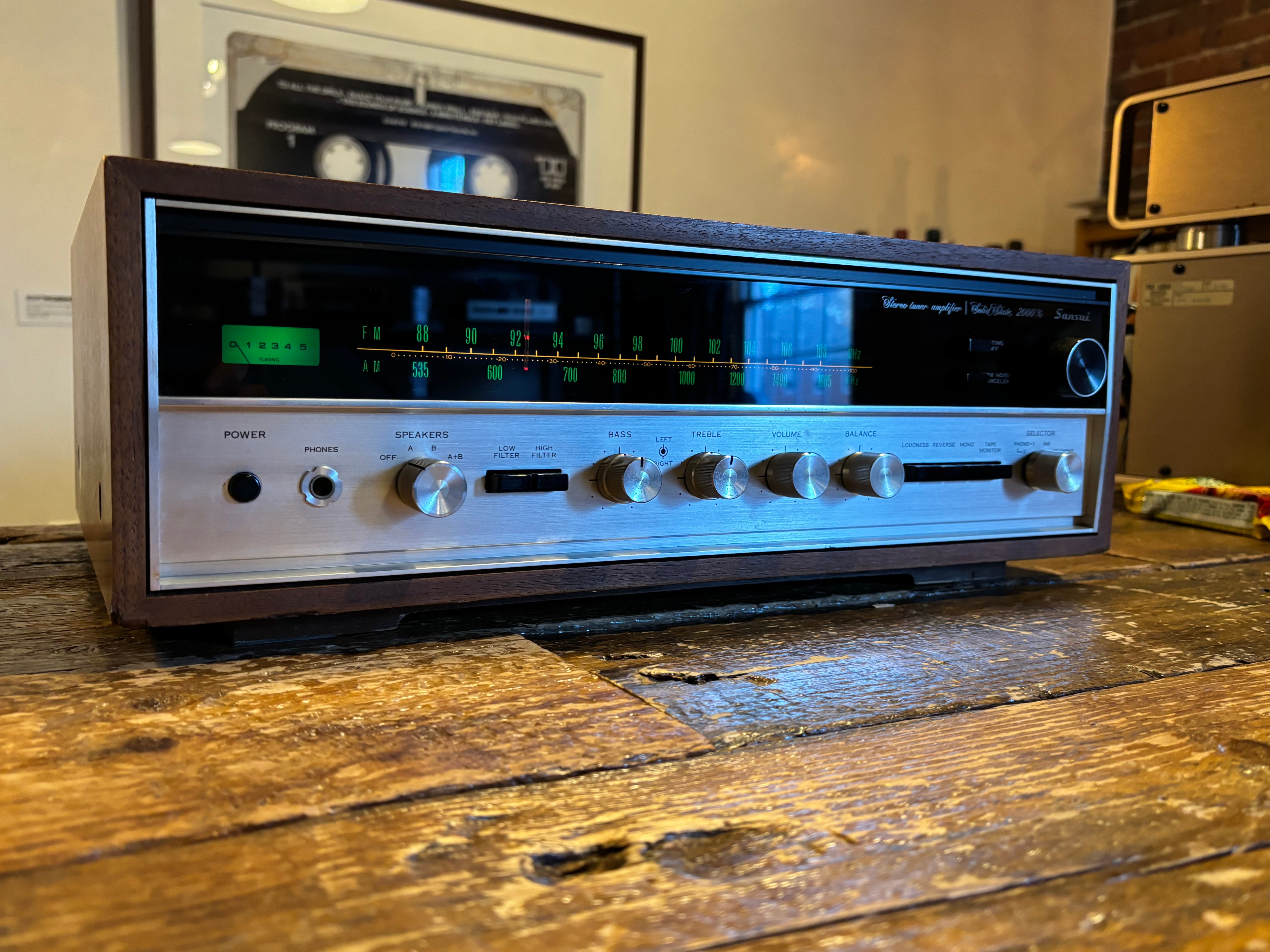 Sansui 2000X - Iconic Early Sansui Greatness! – Holt Hill Audio