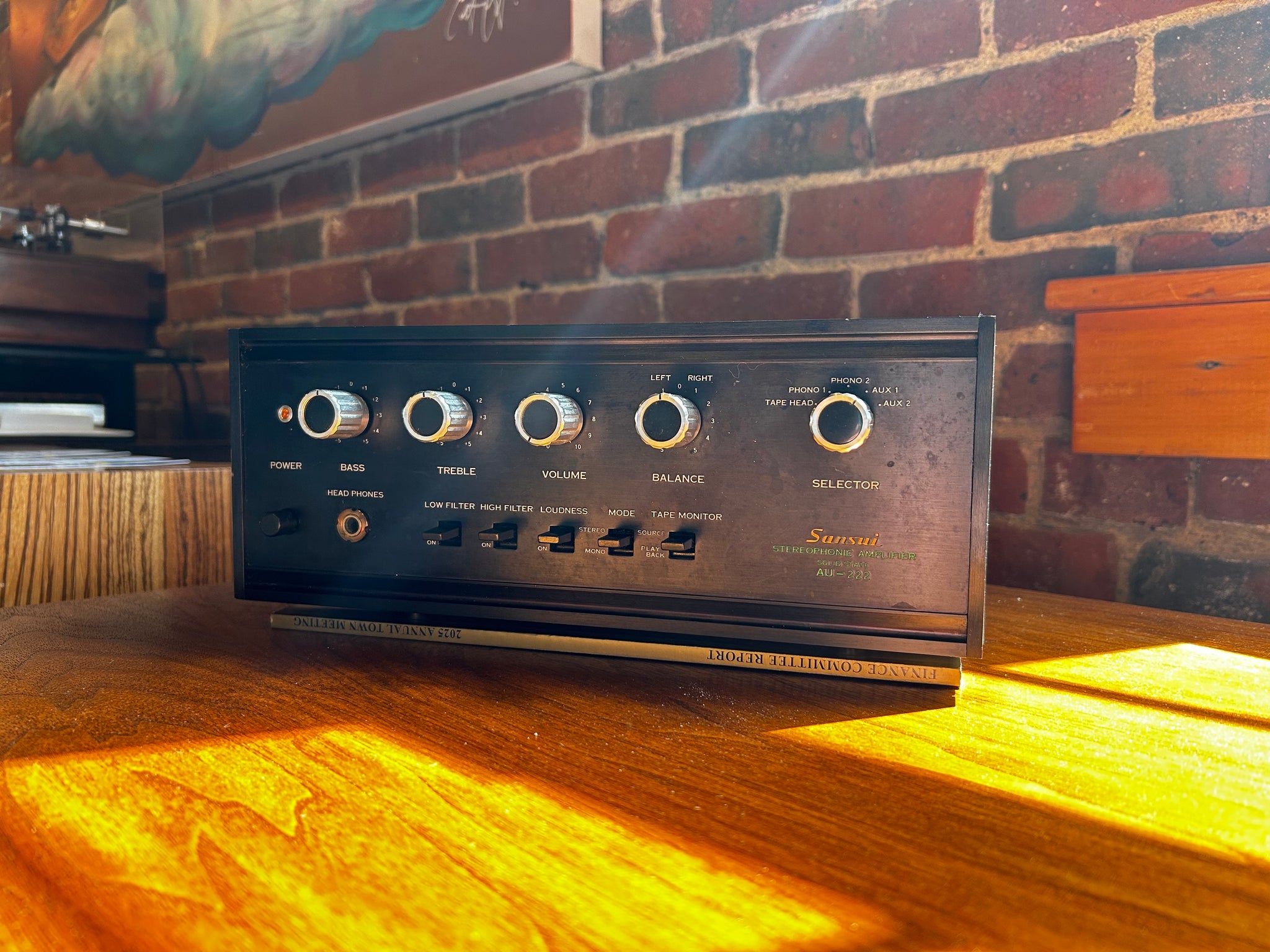 Sansui AU-222, Little Audio Gem! – Holt Hill Audio