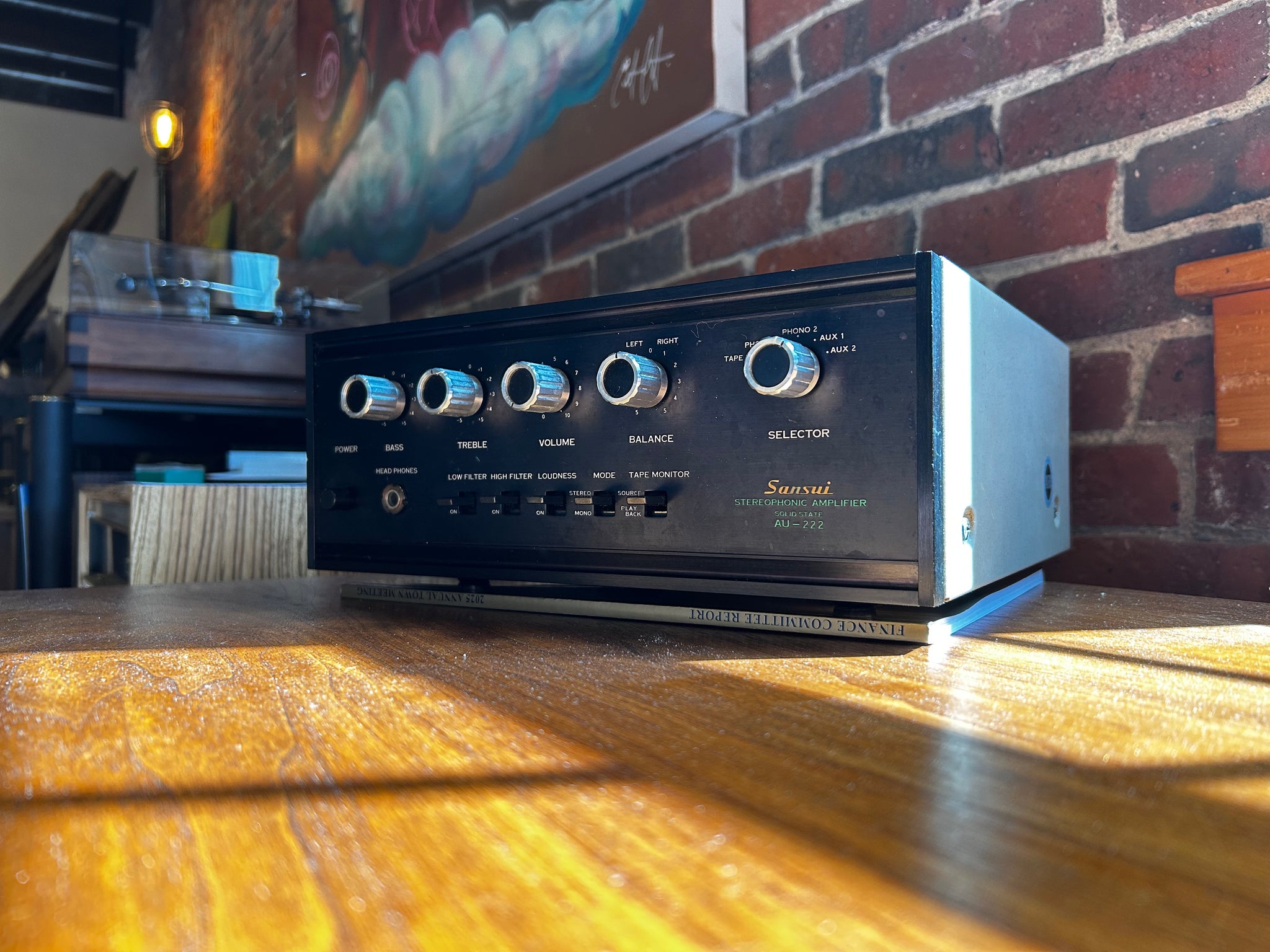 Sansui AU-222, Little Audio Gem! – Holt Hill Audio