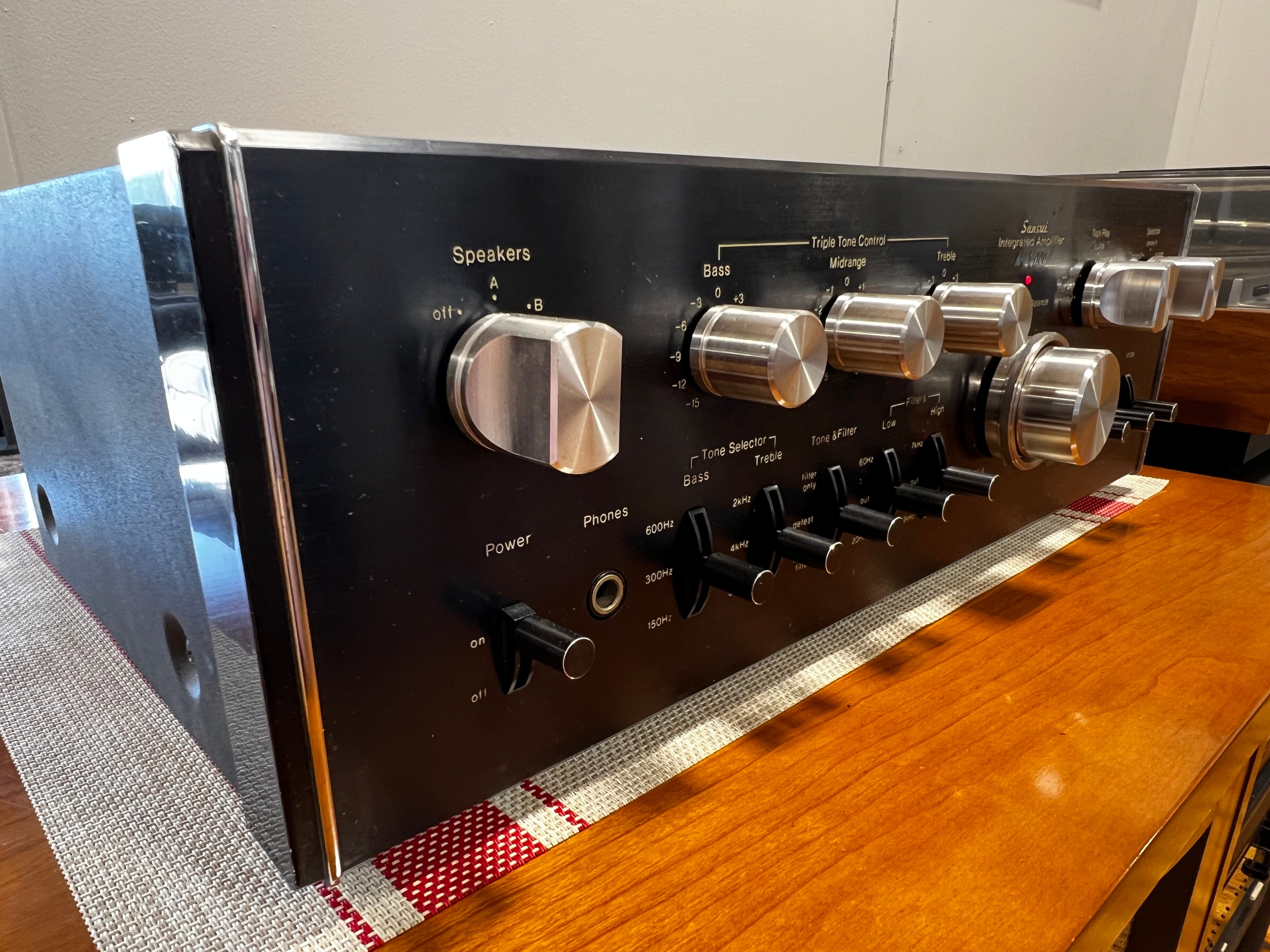 Manopole Basse, Midrange, Alte Per Amplificatore SANSUI AU-7900 – Originali Giappone – Usate