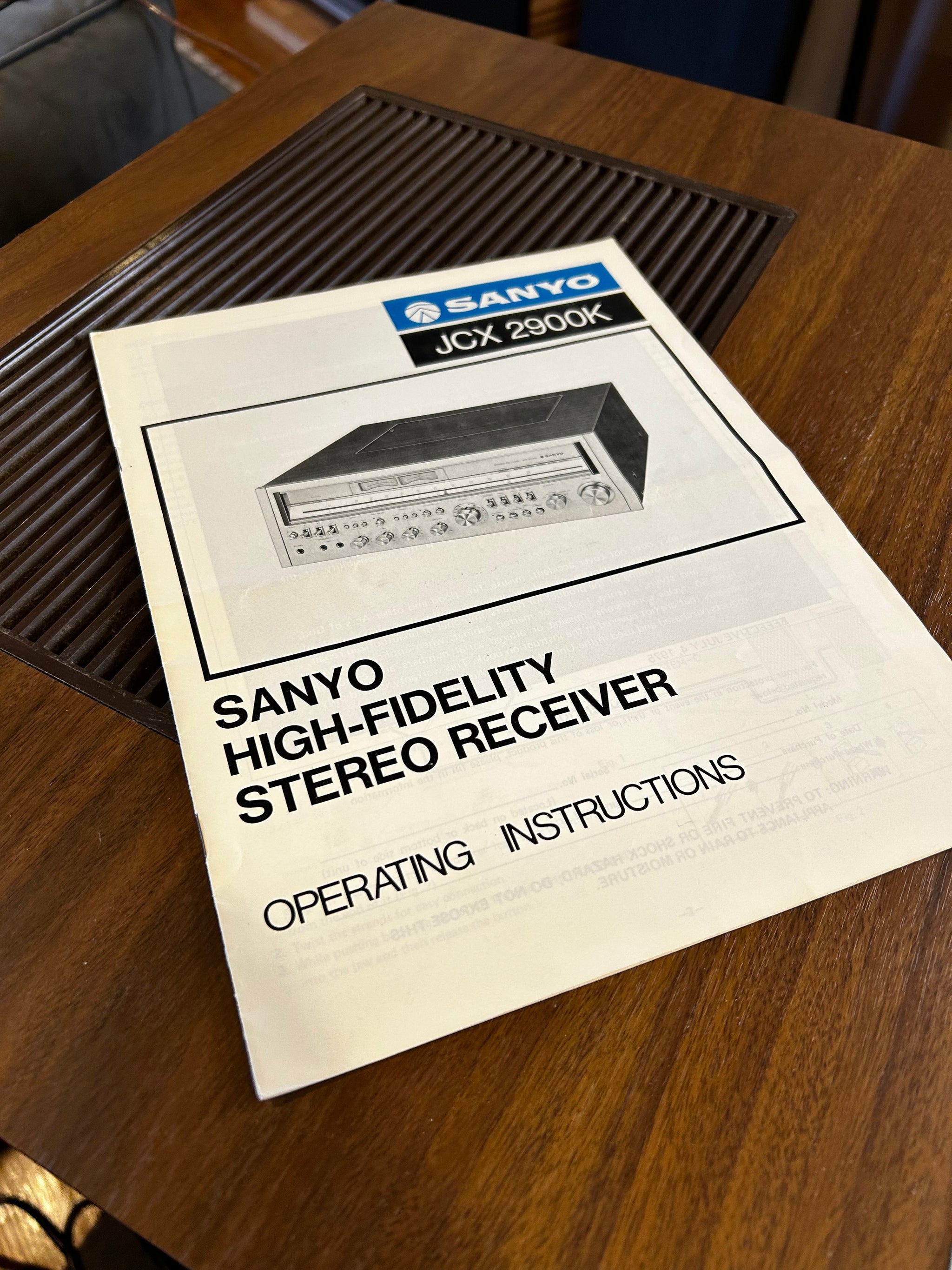 Sanyo JCX-2900K, WaitSANYO made a Monster? Yes, they did